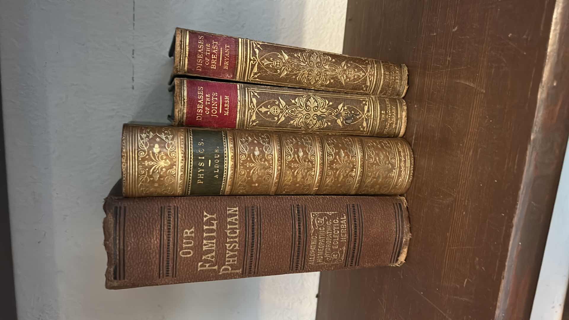 Photo 1 of 4  ANTIQUE HARDCOVER BOOKS