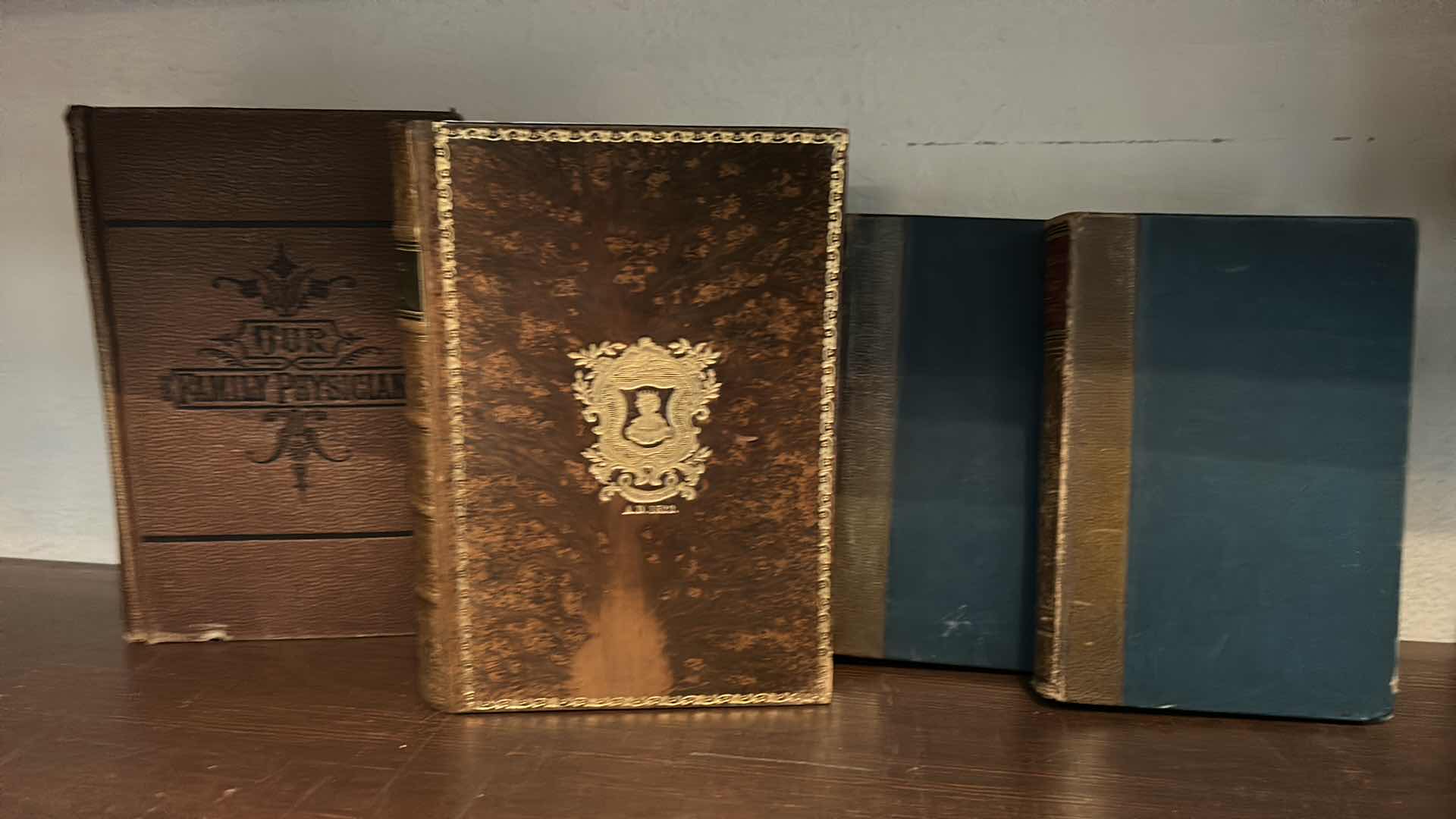 Photo 1 of 4  ANTIQUE HARDCOVER BOOKS