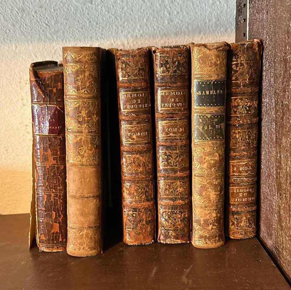 Photo 1 of 6 ANTIQUE HARDCOVER BOOKS