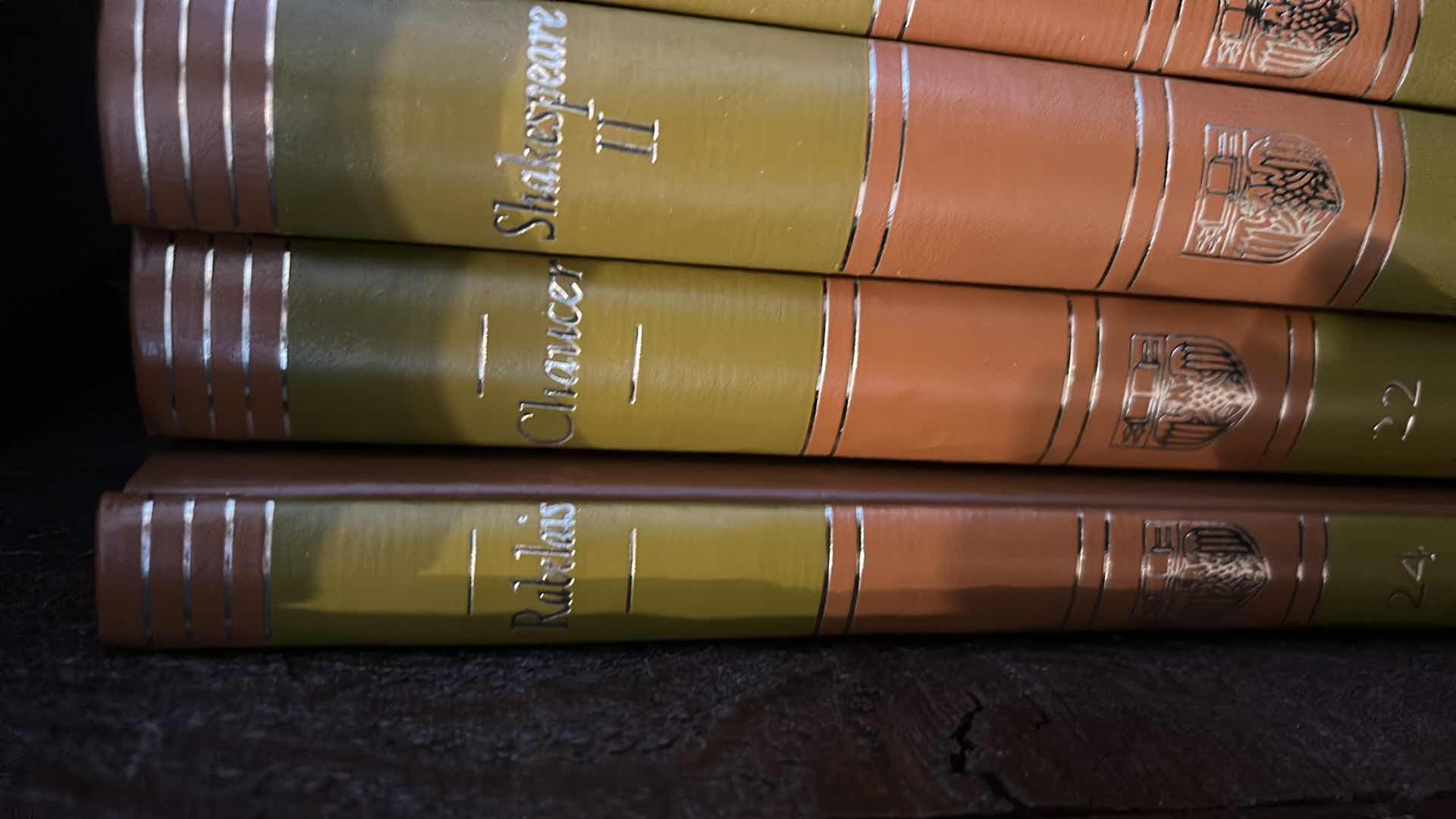 Photo 1 of 16  ANTIQUE HARDCOVER BOOKS - BRITANNICA GREAT BOOKS