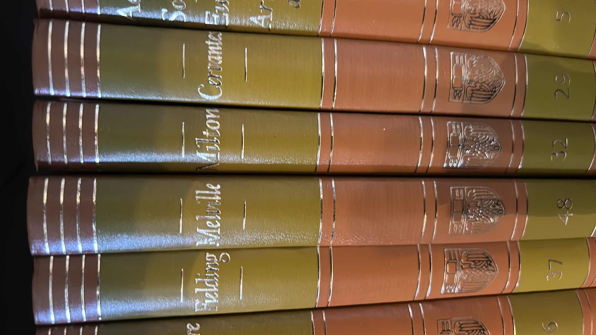 Photo 1 of 16  ANTIQUE HARDCOVER BOOKS - BRITANNICA GREAT BOOKS