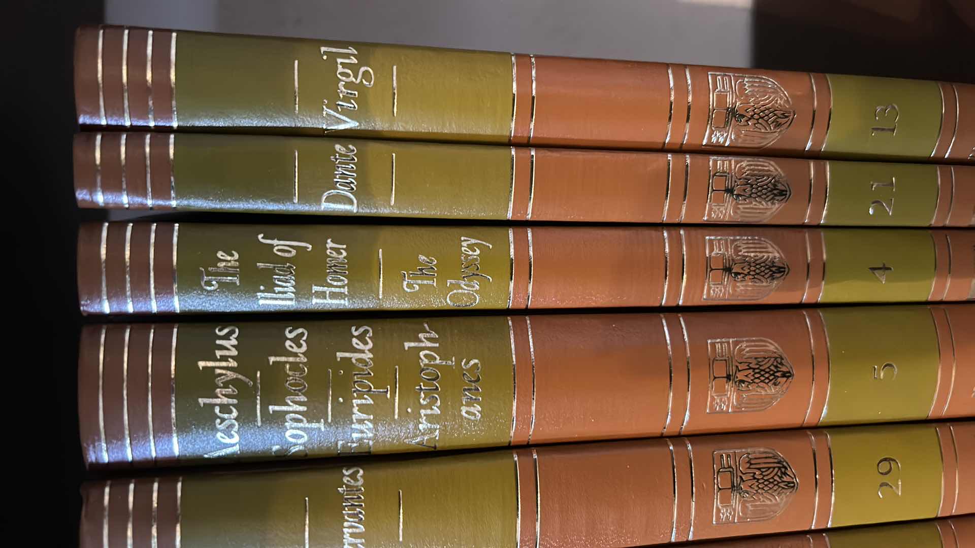 Photo 1 of 16  ANTIQUE HARDCOVER BOOKS - BRITANNICA GREAT BOOKS