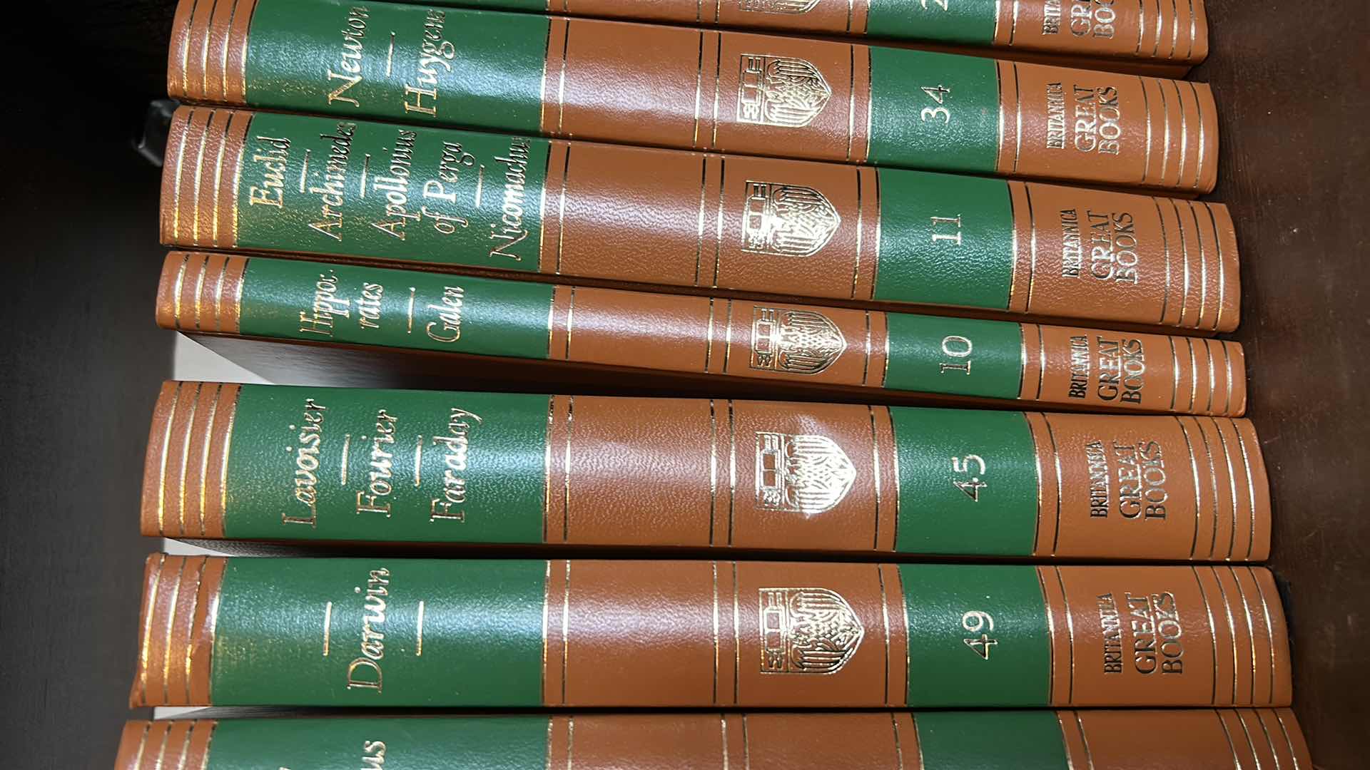 Photo 1 of 9 BRITANNICA  HARDCOVER BOOKS