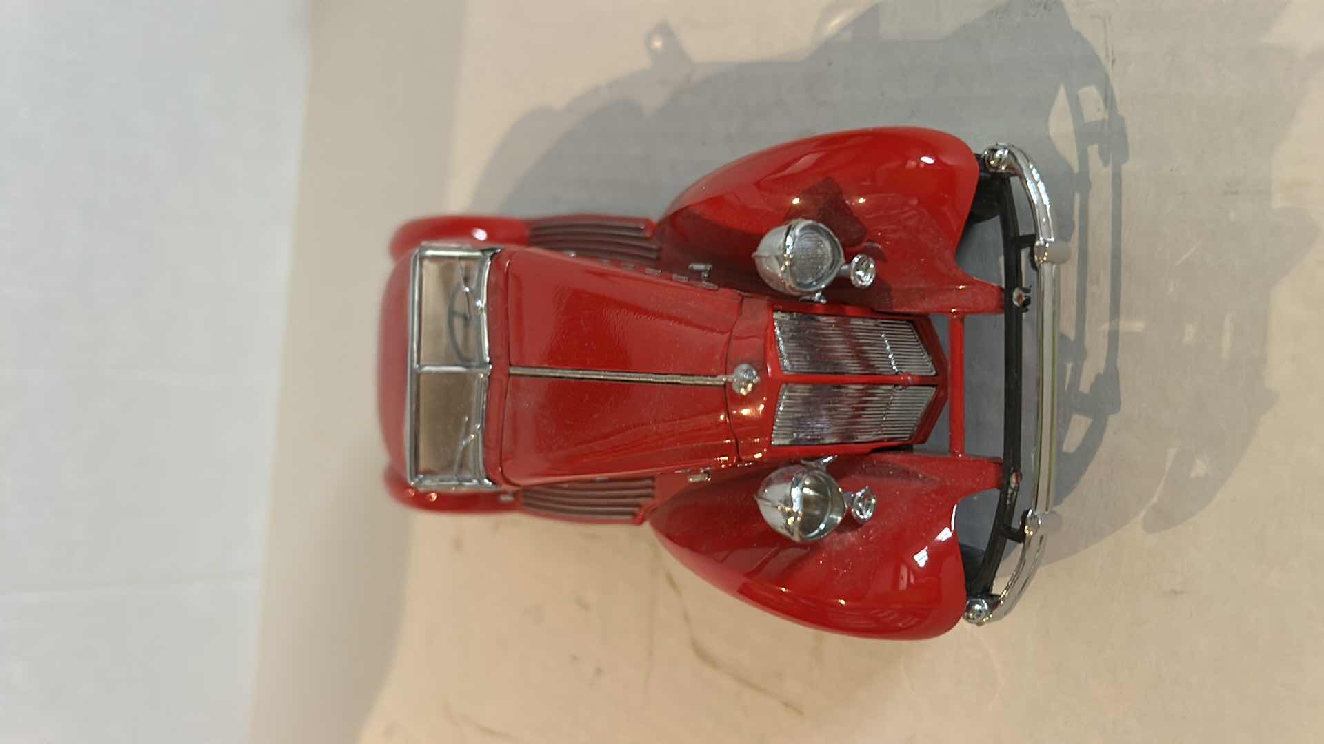 Photo 2 of 9” METAL CAR REPLICA DANBURY MINT