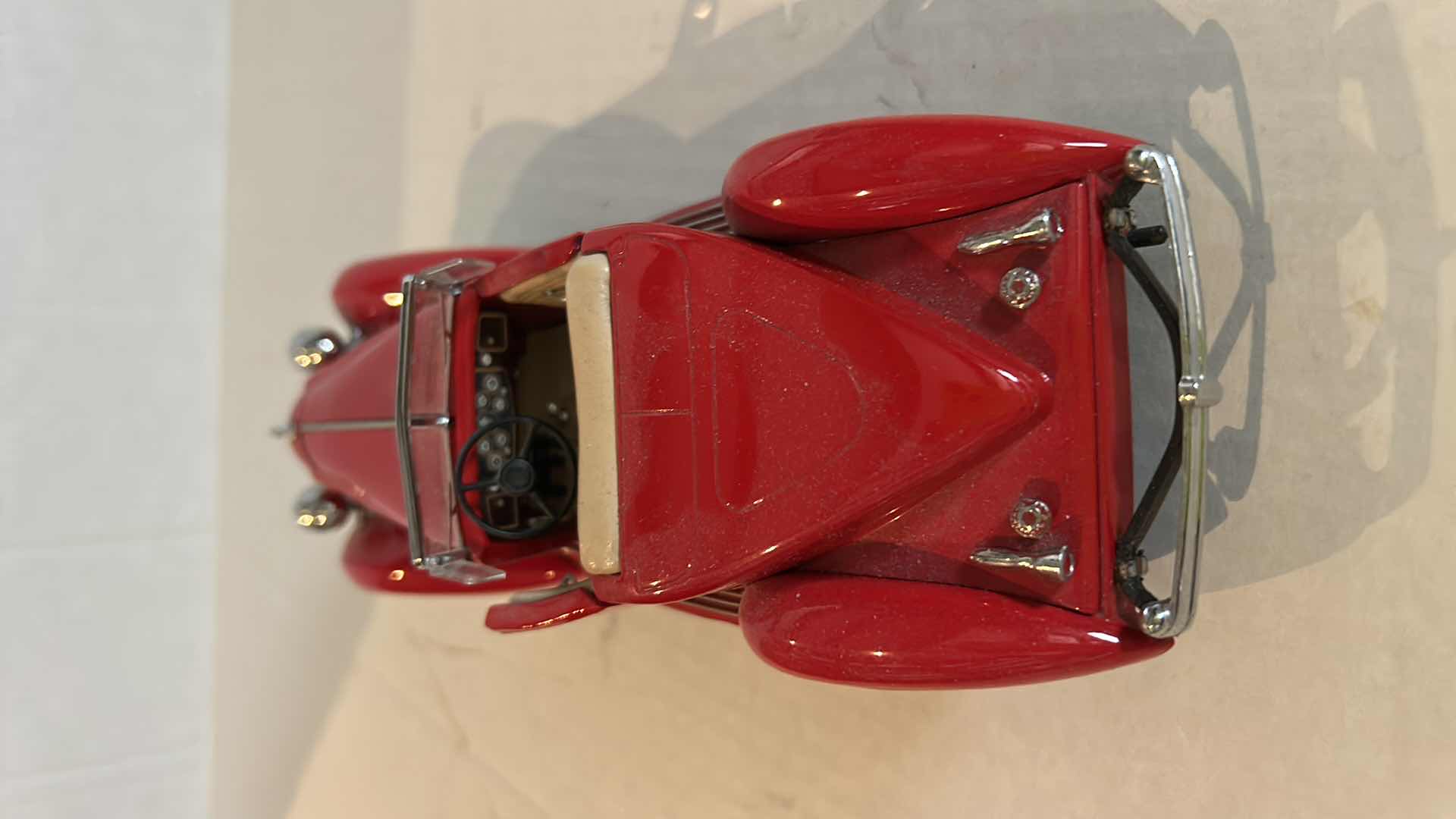 Photo 1 of 9” METAL CAR REPLICA DANBURY MINT