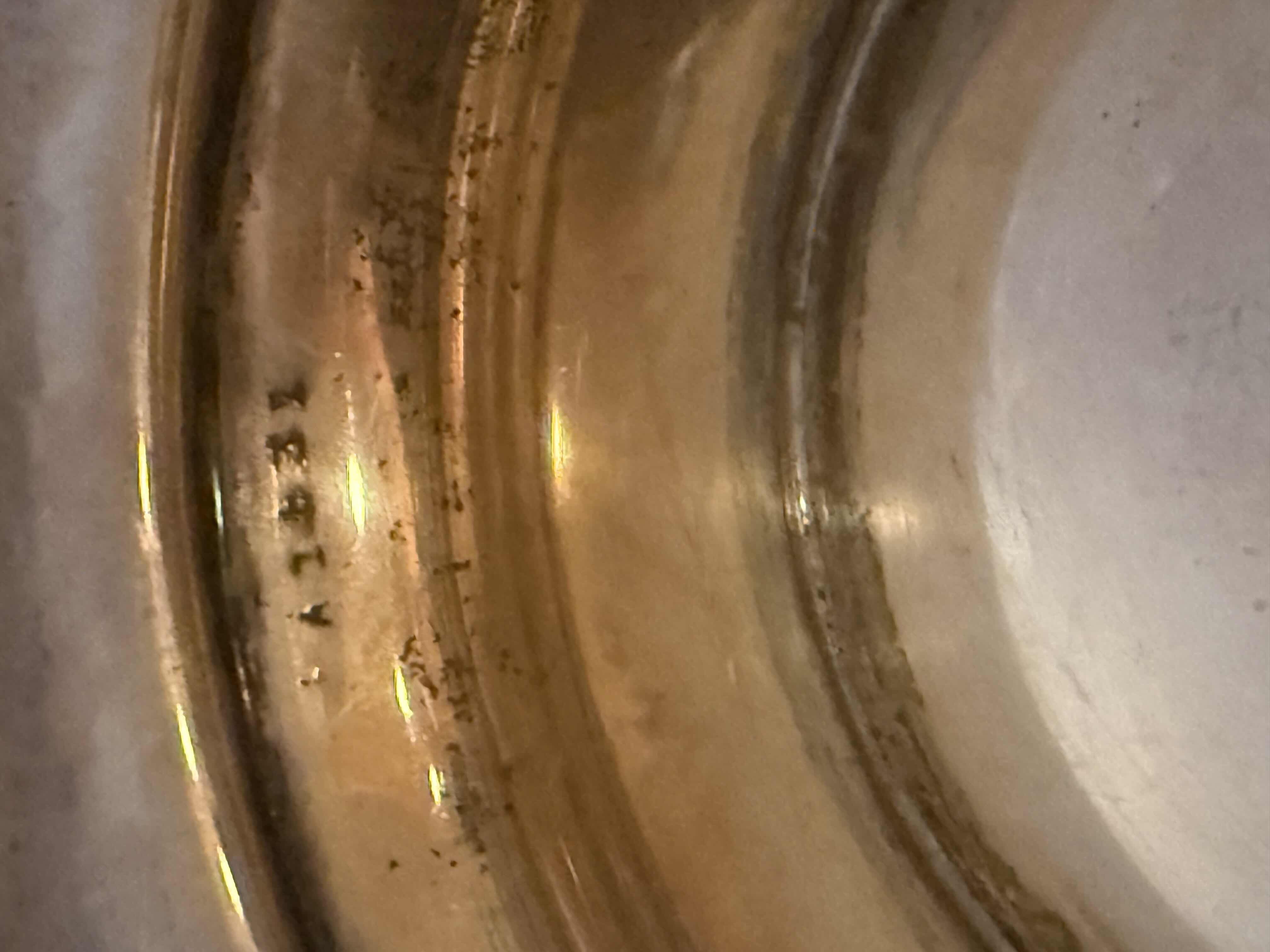 Photo 1 of 1917 ANTIQUE MAPPIN & WEBB SILVER-PLATED ENGRAVED BOWL W7” H 5”