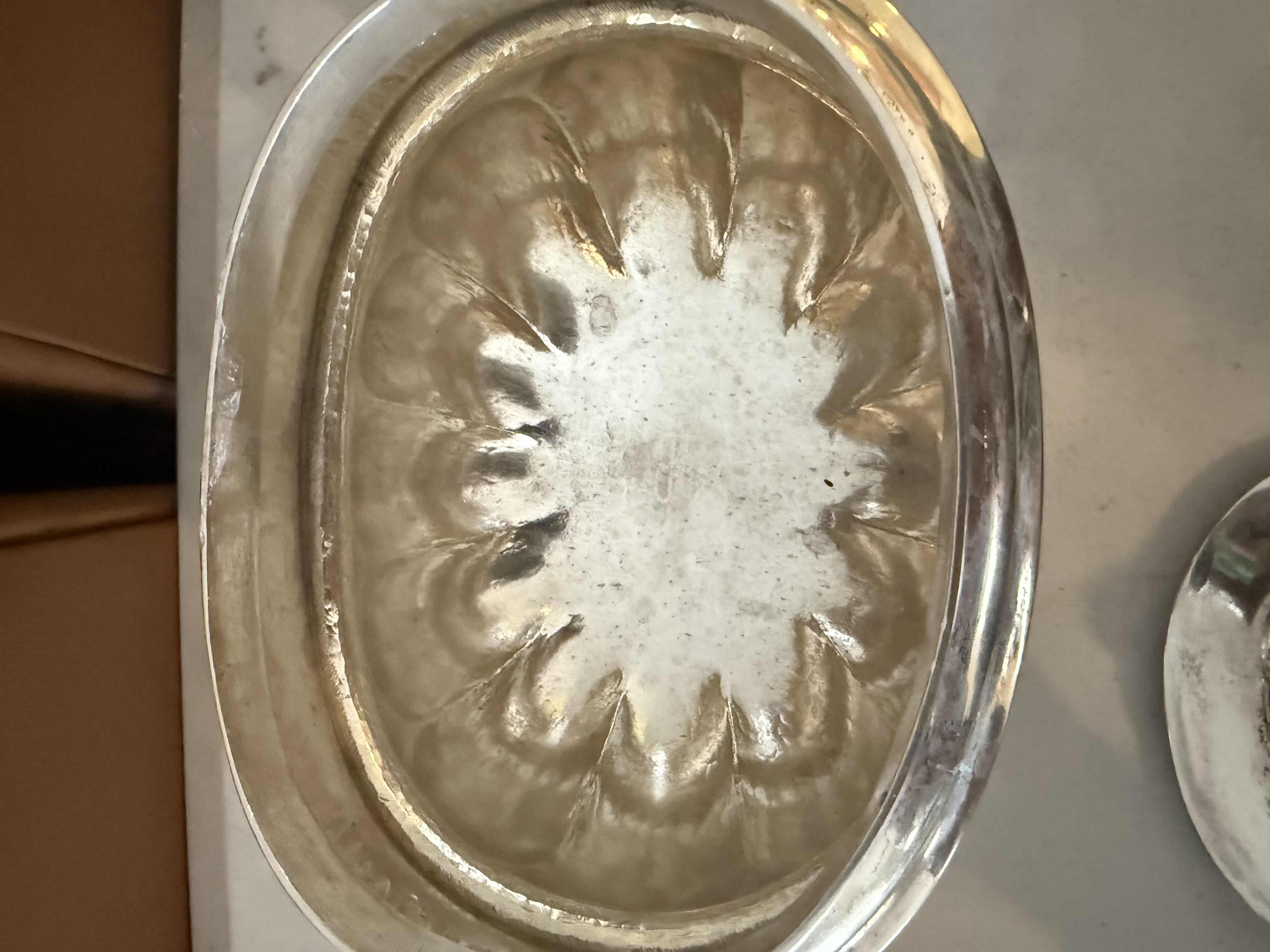 Photo 1 of ANTIQUE J. CRAWFORD COIN SILVER CIRCA 1825 "Sheaf of Wheat" SUGAR BOWL  H10” x 9” -TOTAL WEIGHT 1.8 lbs