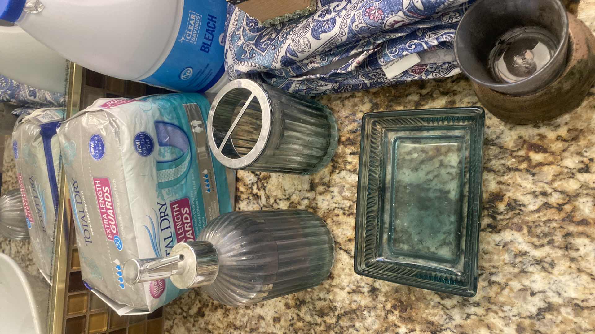 Photo 1 of BATH ACCESSORIES, SHOWER CURTAIN  & CLEANING