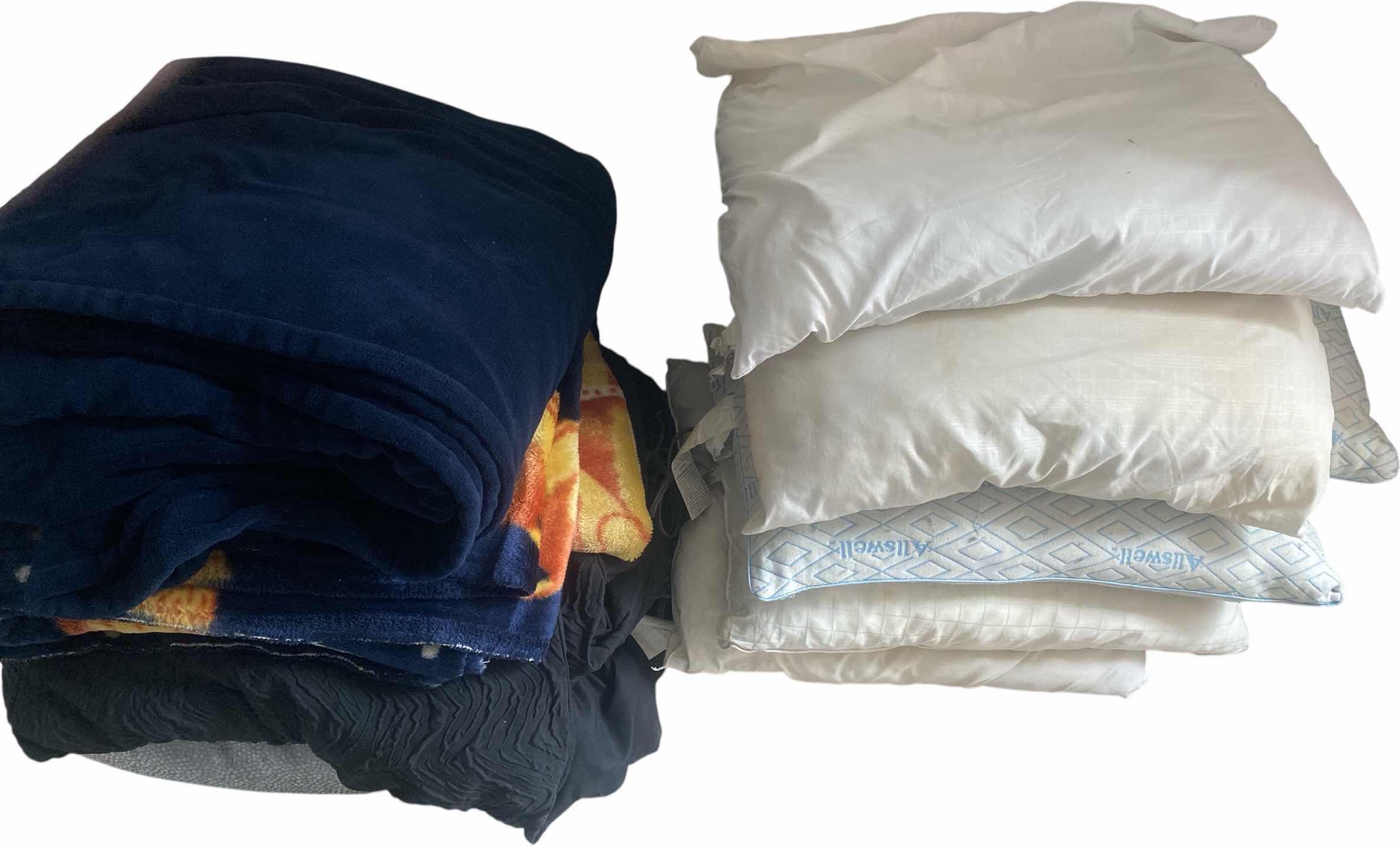 Photo 1 of CONTENTS UPSTAIRS HALL CLOSET-BLANKETS & BED PILLOWS