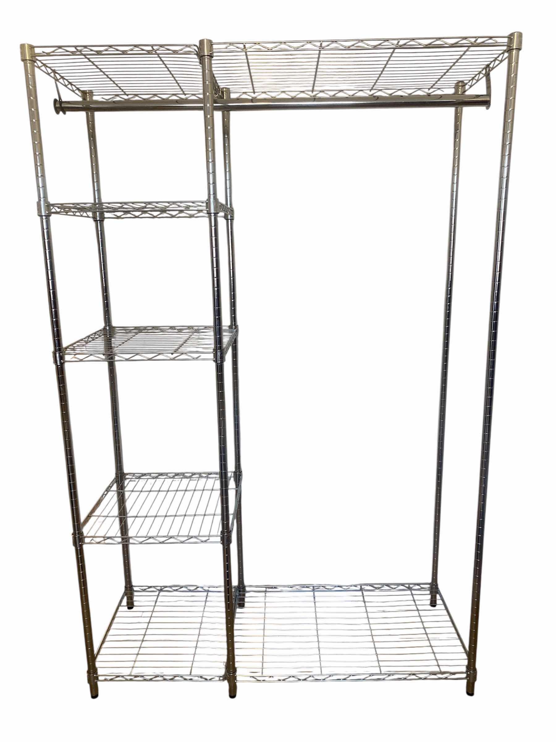 Photo 1 of CHROME STORAGE RACK 46“ x 18“ H 72”