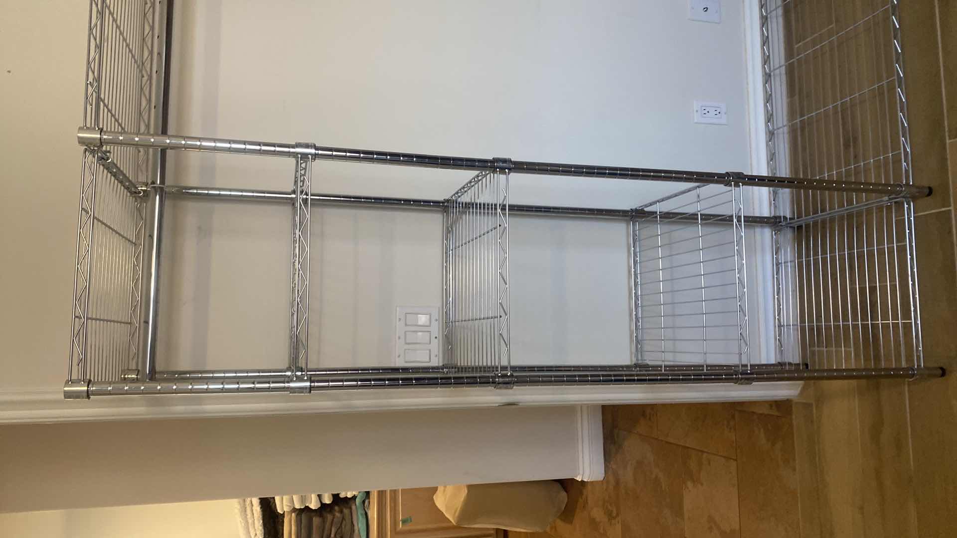 Photo 1 of CHROME STORAGE RACK 46“ x 18“ H 72”