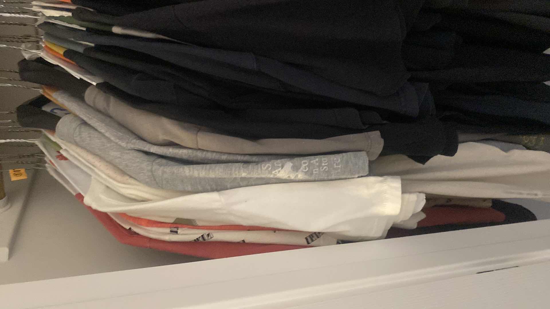 Photo 1 of 1/2 CLOSET - MENS T SHIRTS & POLO SHIRTS SIZES XL & XXL