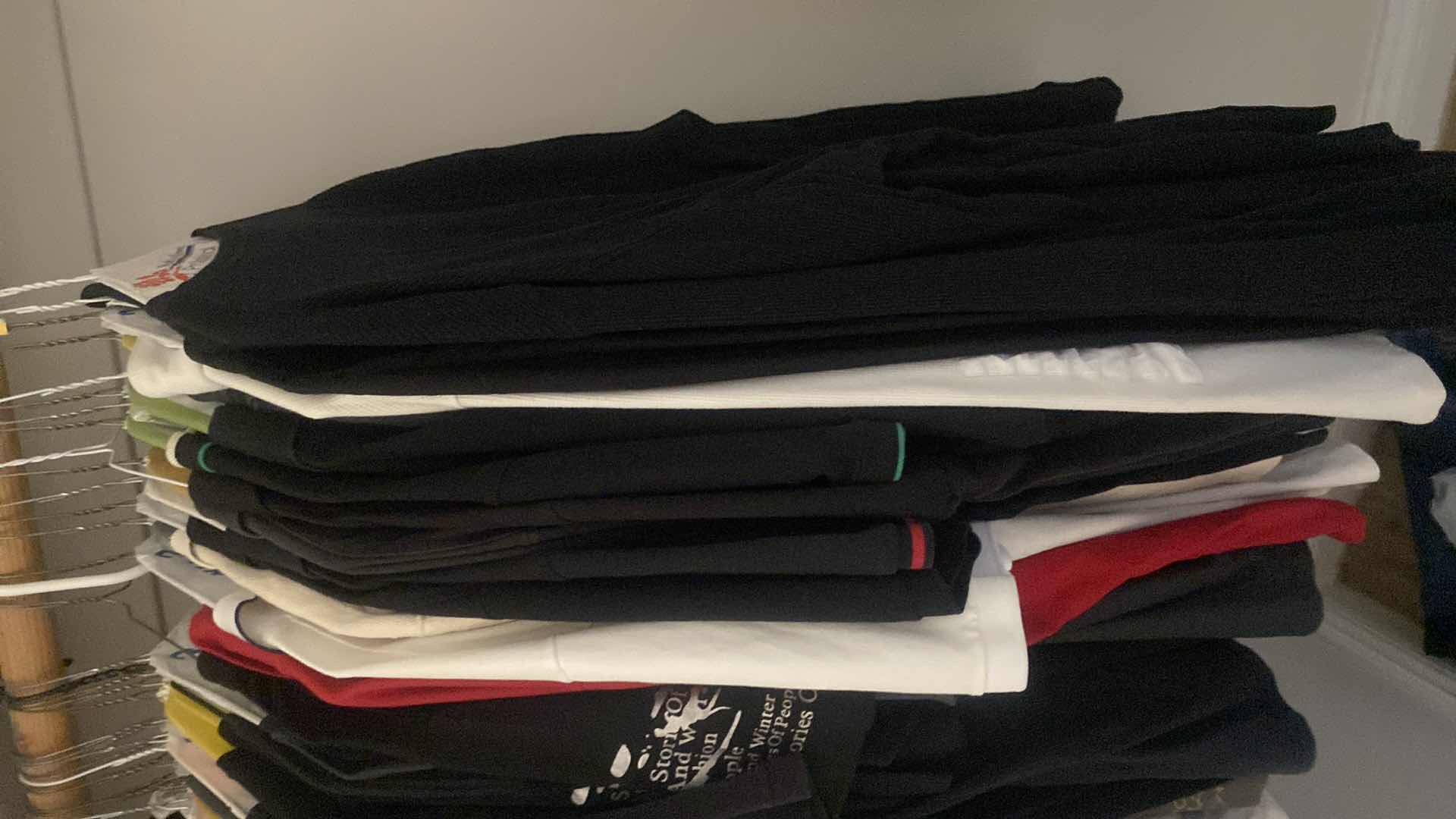 Photo 1 of 1/2 CLOSET - MENS T SHIRTS & POLO SHIRTS SIZES XL & XXL