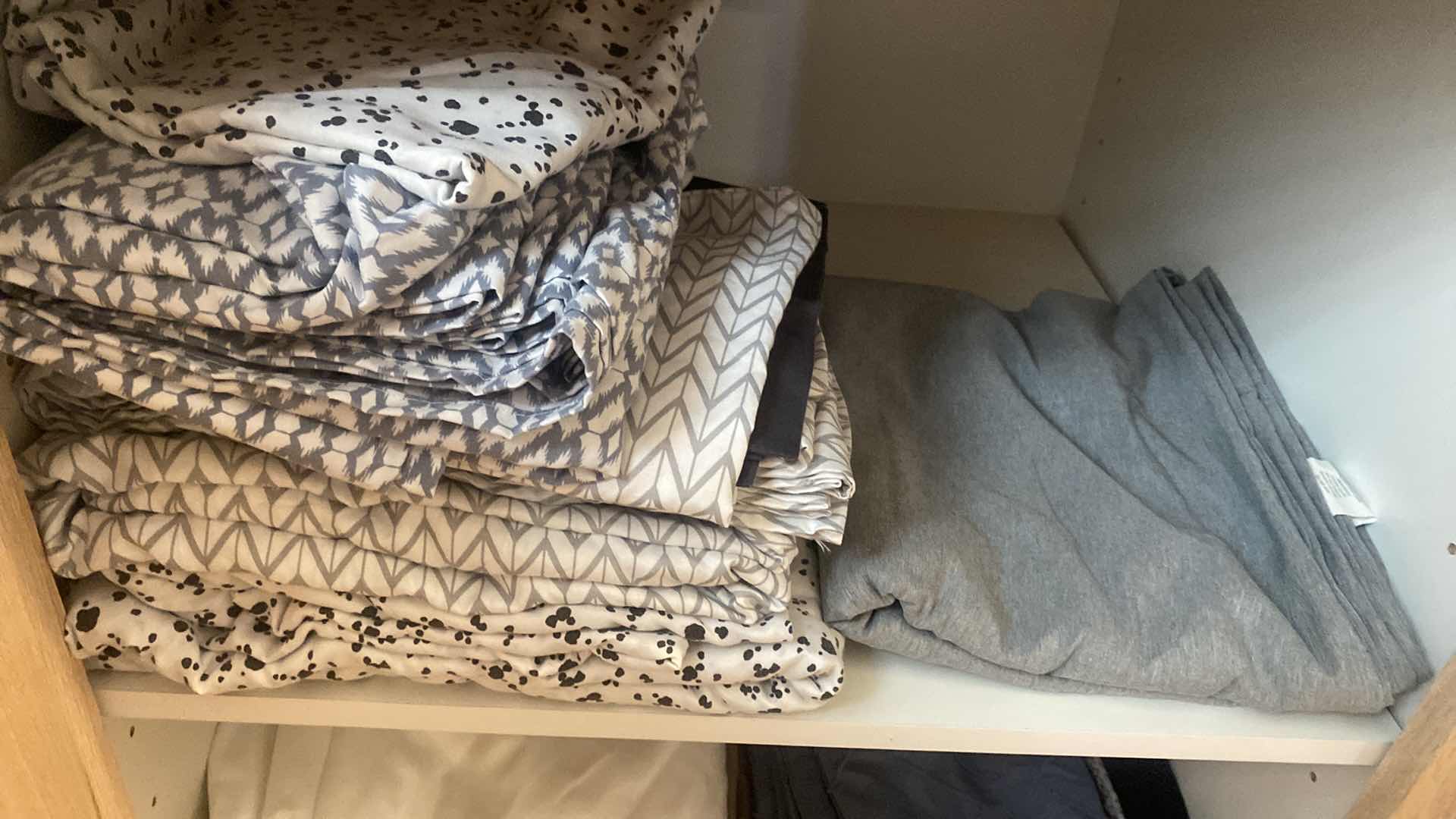 Photo 1 of CONTENTS CABINET-BEDDING, SHEETS