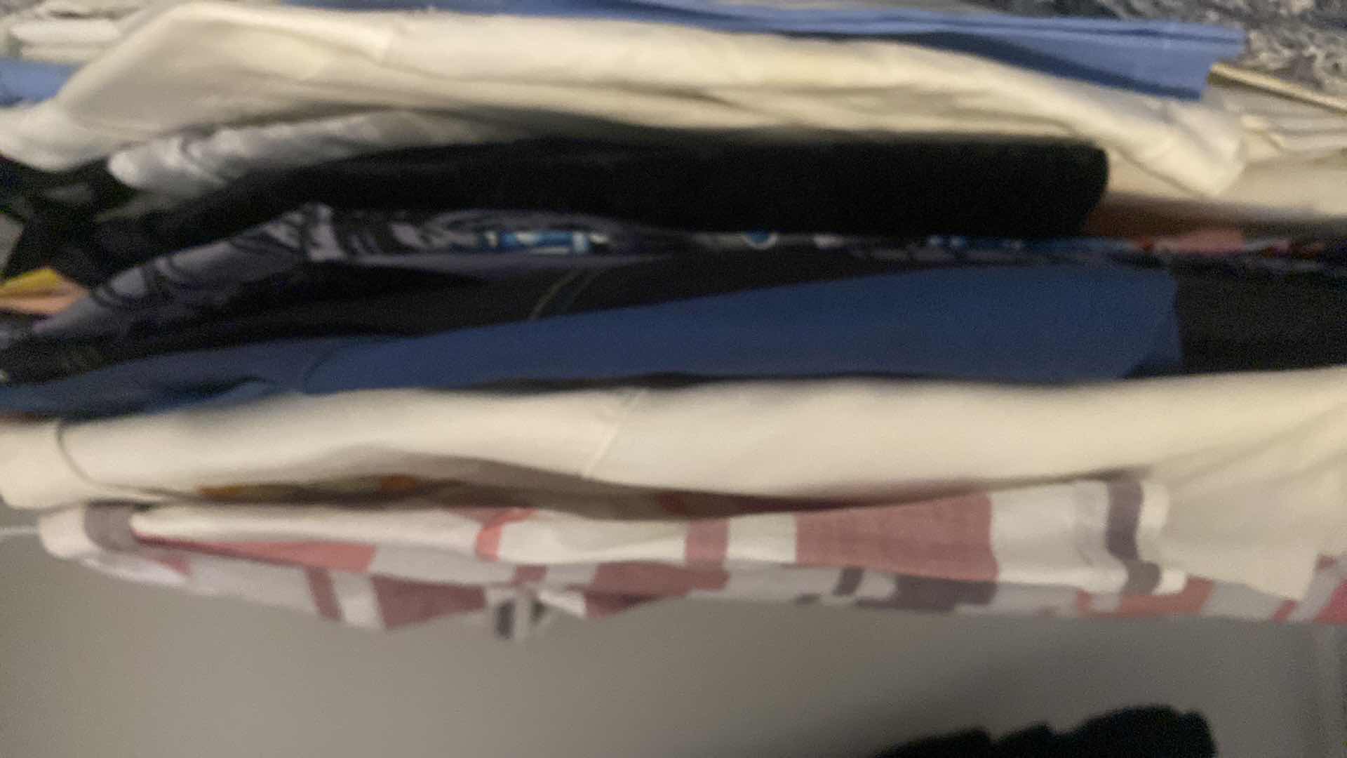 Photo 1 of MENS SHORT & LONG  SLEEVE BUTTON DOWN SHIRTS SIZES LARGE & MOST X LARGE