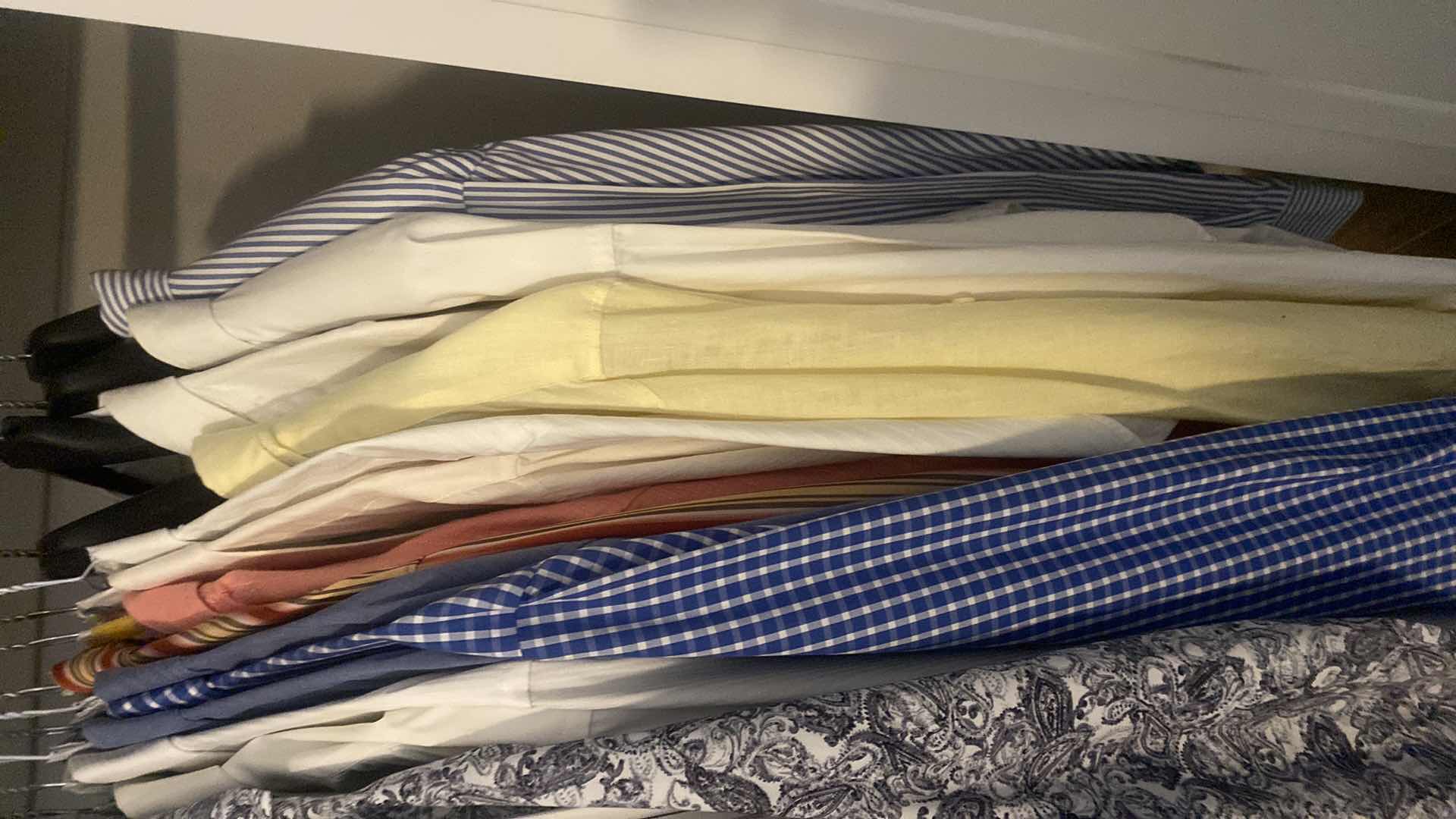 Photo 1 of MENS SHORT & LONG  SLEEVE BUTTON DOWN SHIRTS SIZES LARGE & MOST X LARGE