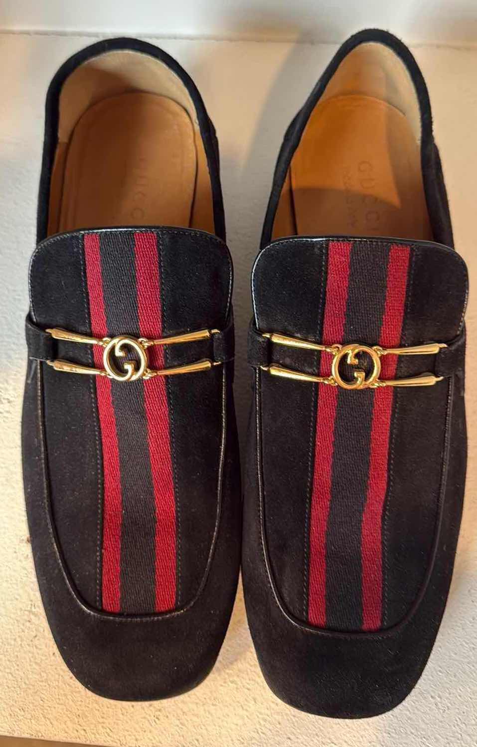 Photo 1 of GUCCI MEN’S DESIGNER SHOES (SIZE 9)