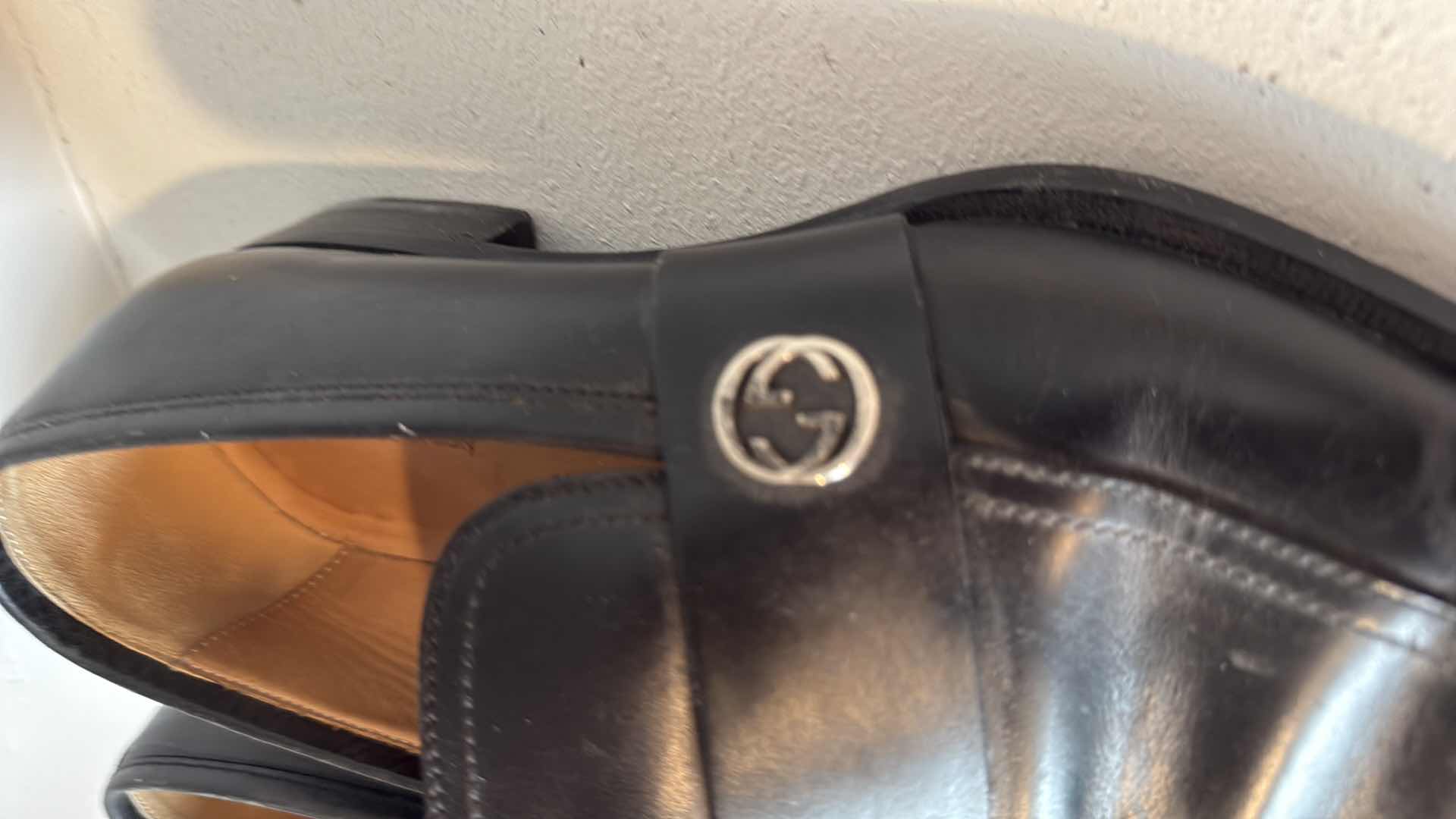 Photo 1 of GUCCI MEN’S DESIGNER SHOES (SIZE 9)