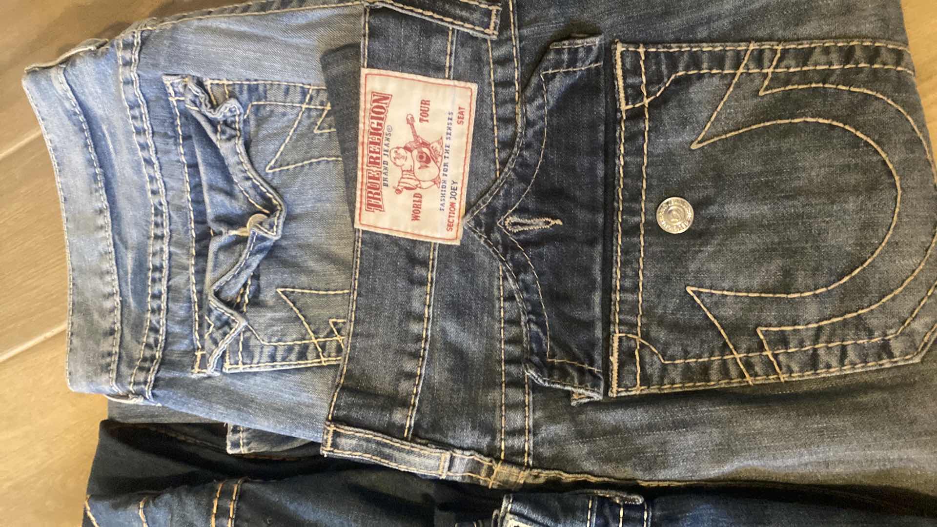 Photo 1 of 5 - MENS TRUE RELIGION JEANS SIZE 38