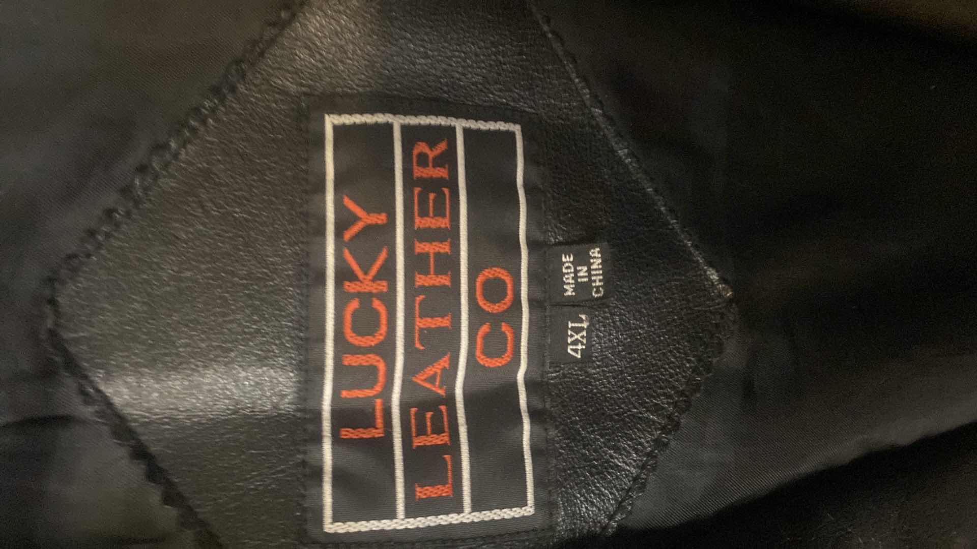 Photo 1 of 4 - MENS LEATHER JACKETS SIZES LARGE, 3XL & 4XL