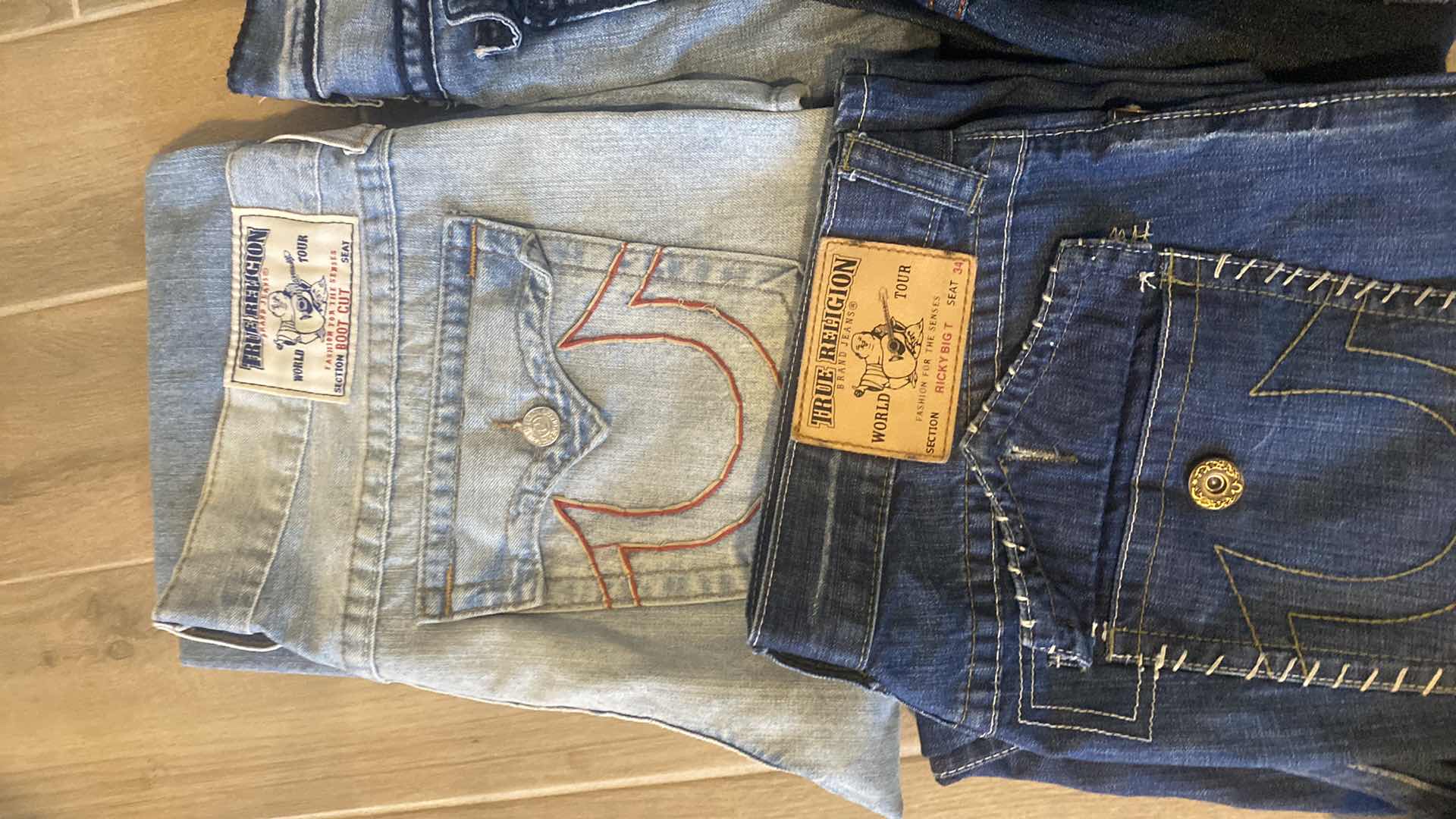 Photo 1 of 5 - MENS TRUE RELIGION JEANS SIZE 38