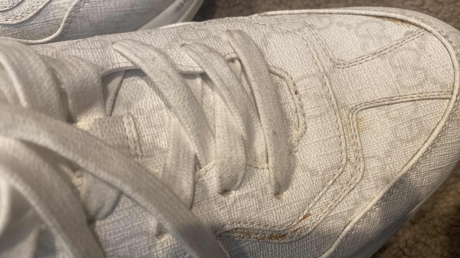 Photo 1 of MENS GUCCI GG CANVAS SNEAKERS SIZE EST 13