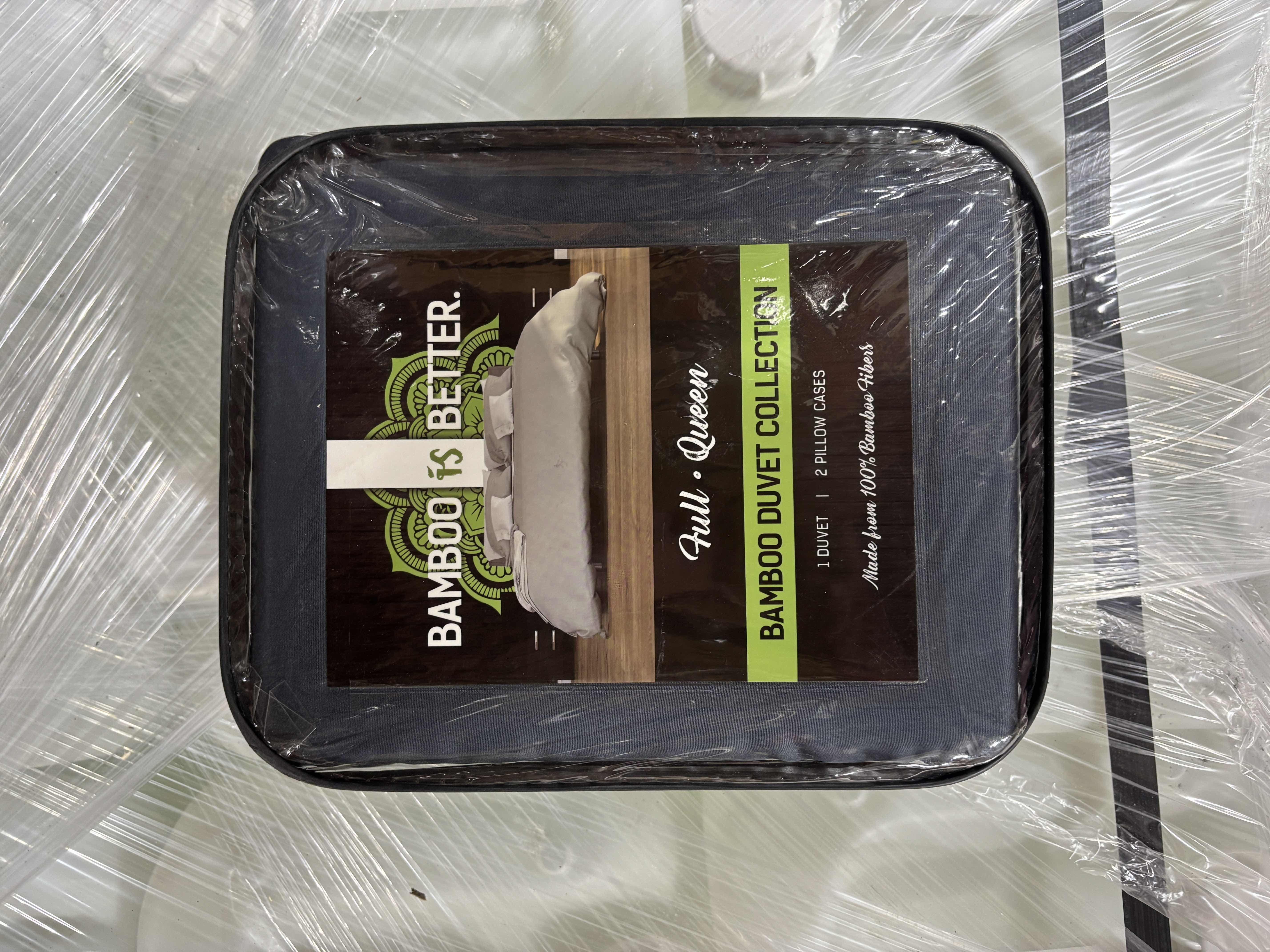 Photo 1 of BAMBOO IS BETTER BAMBOO DUVET COLLECTION FULL- QUEEN - 90” X 90” SLATE