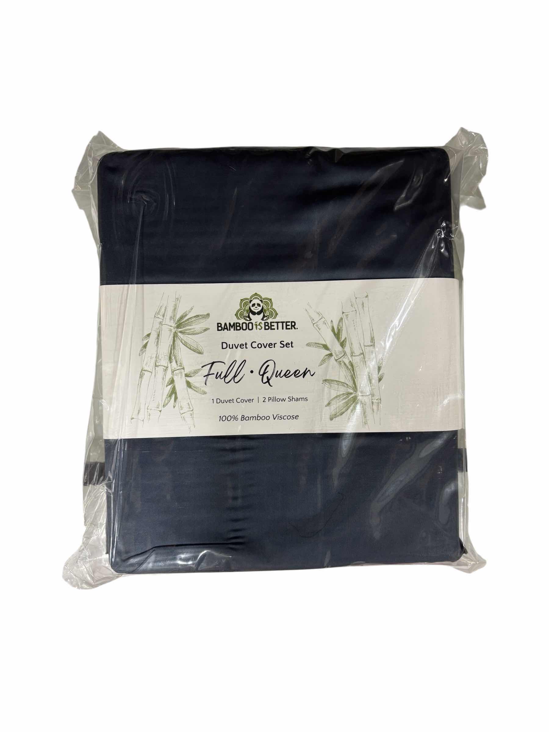 Photo 1 of BAMBOO IS BETTER BAMBOO DUVET COLLECTION FULL- QUEEN - 90” X 90” SLATE