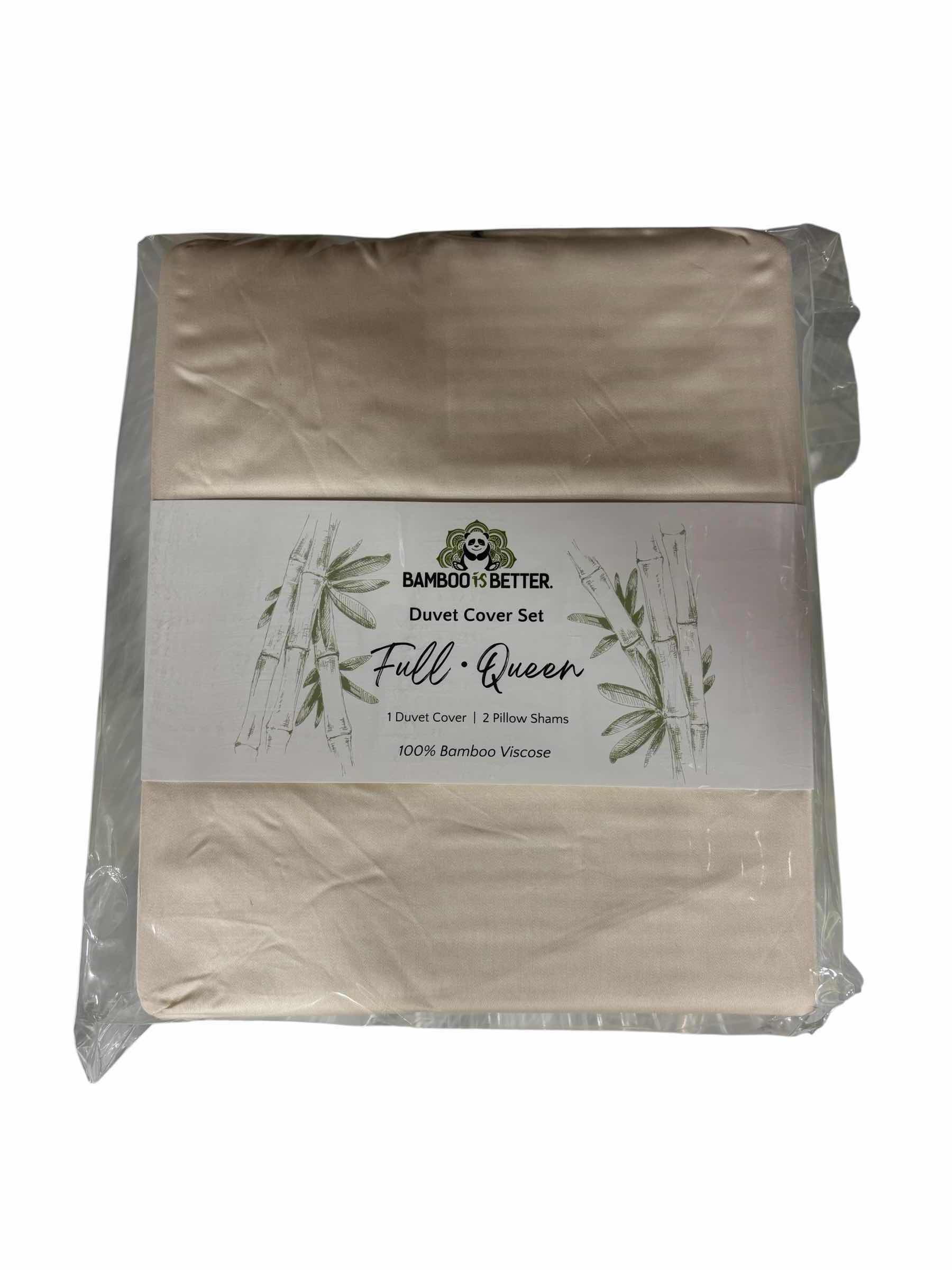 Photo 1 of BAMBOO IS BETTER BAMBOO DUVET COLLECTION FULL- QUEEN - 90” X 90” IVORY