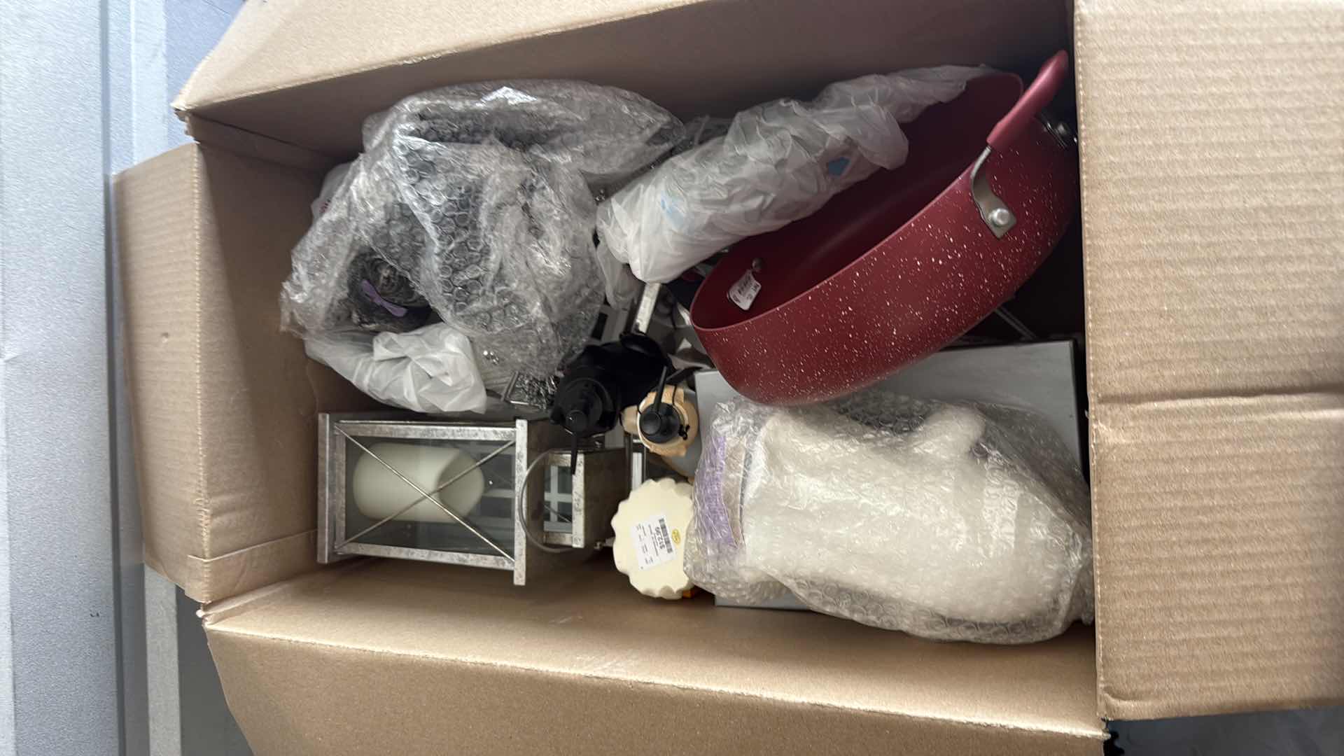Photo 1 of CONTENTS OF BOX- HALLOWEEN/CHRISTMAS KITCHEN WARE/DECOR/SOAP DISPENSERS