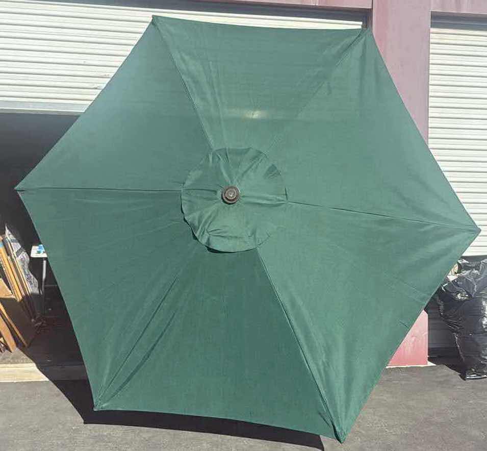 Photo 1 of NIB GREEN UMBRELLA