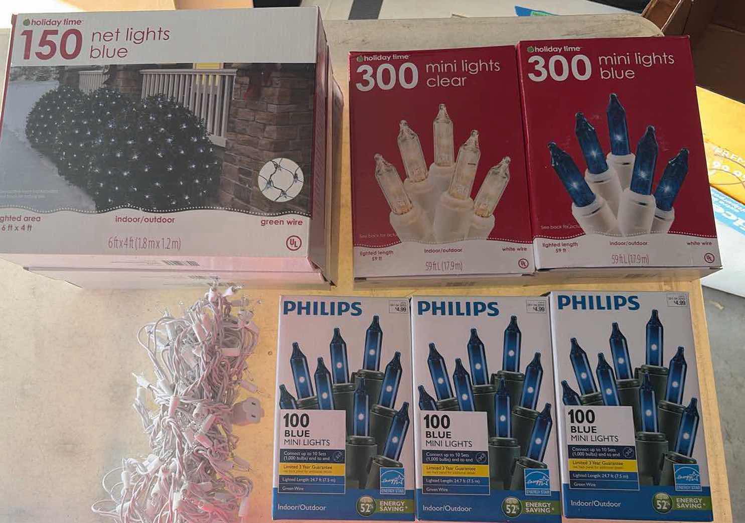 Photo 1 of CONTENTS OF BOX HOLIDAY LIGHTS