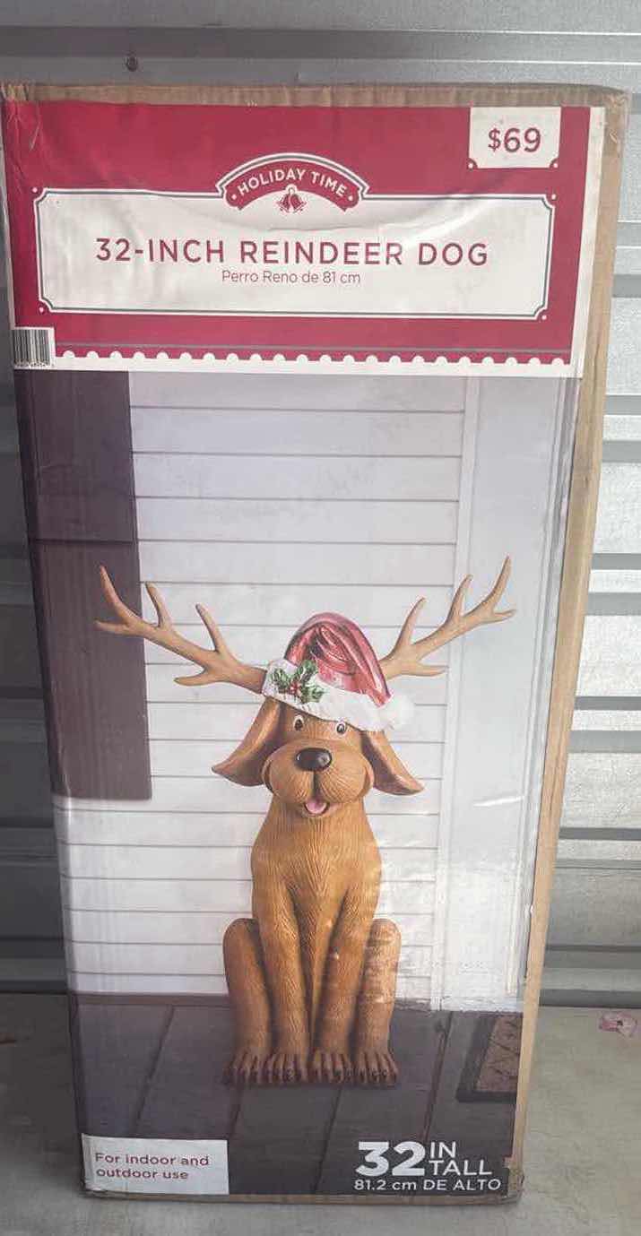 Photo 1 of NIB REINDEER DOG 32”H