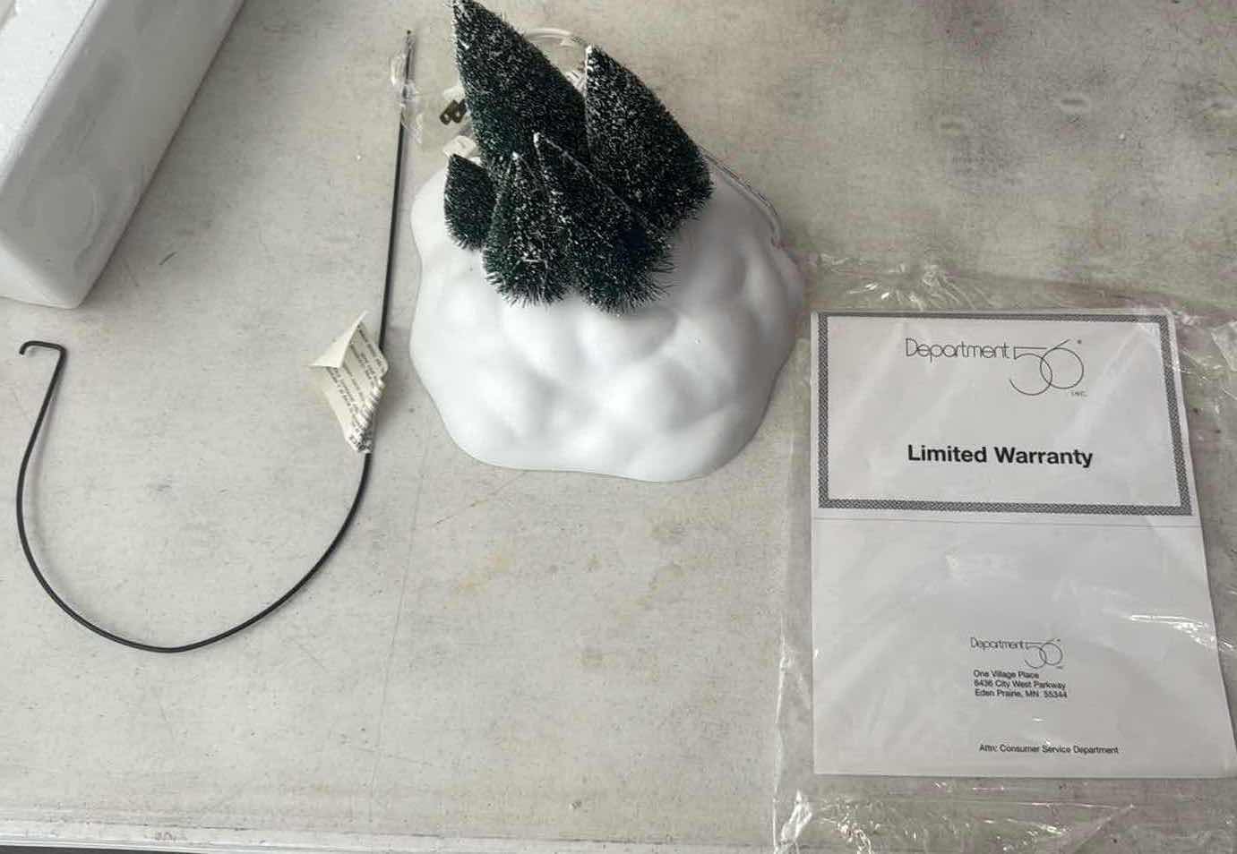 Photo 1 of HOLIDAY DECOR TREES WITH SNOW