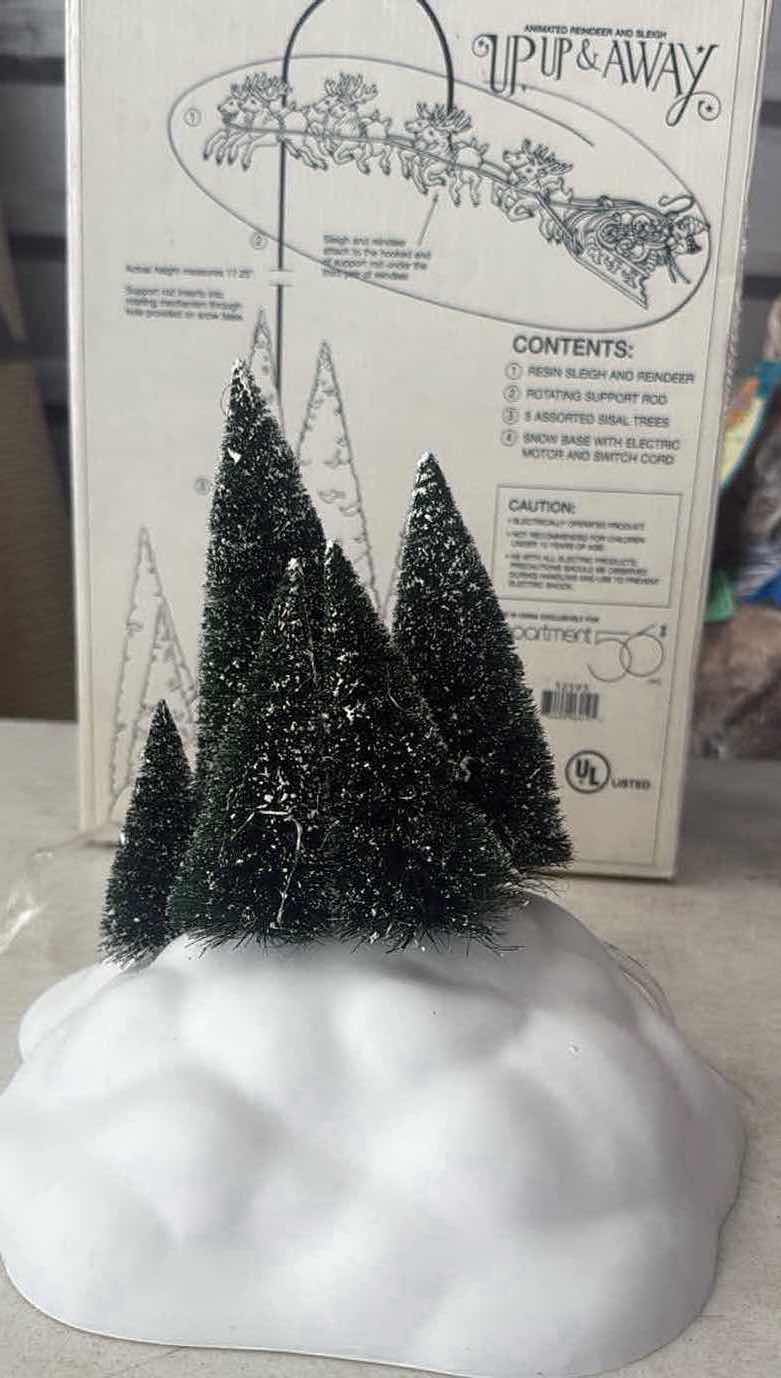 Photo 1 of HOLIDAY DECOR TREES WITH SNOW