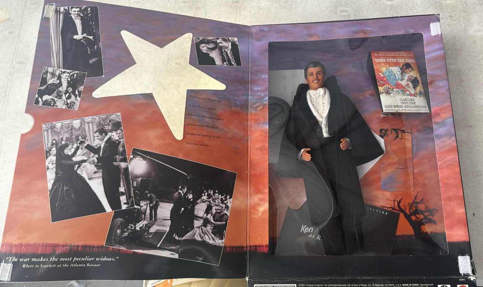 Photo 1 of GONE WITH THE WIND KEN DOLL AS RHETT BUTLER