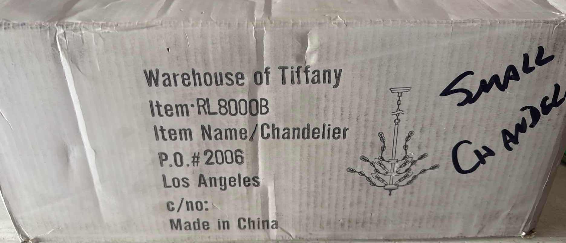 Photo 1 of NIB- SMALL CHANDELIER -RL8000B