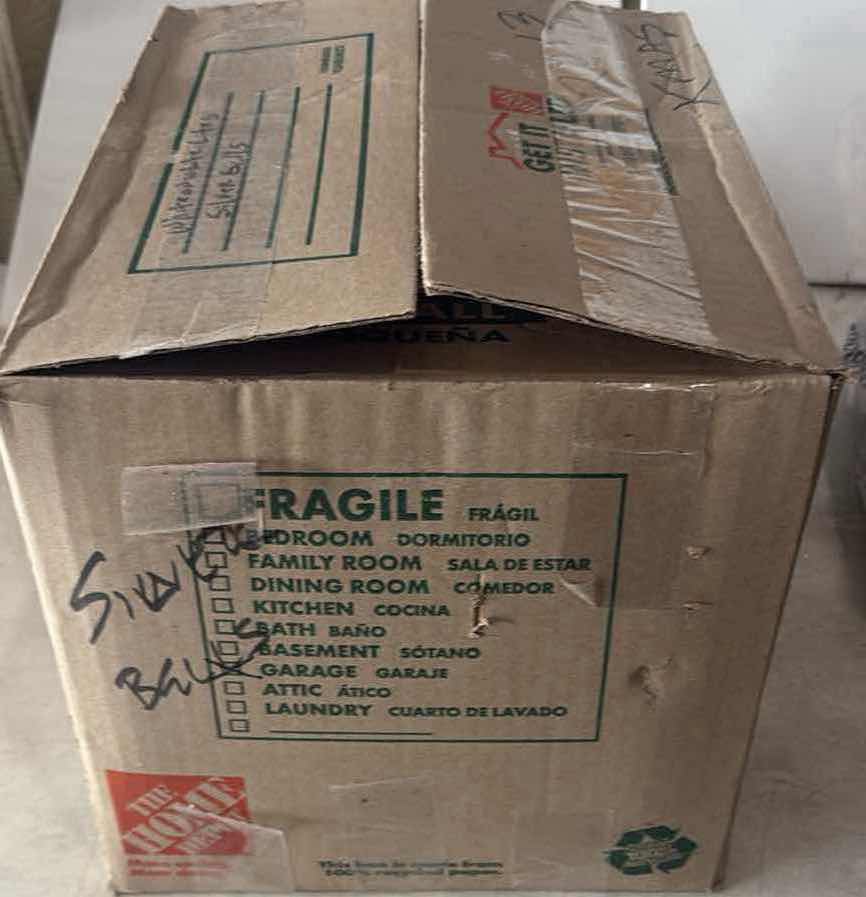 Photo 1 of CONTENTS OF BOX- HOLIDAY LIGHTS/JINGLE BELLS