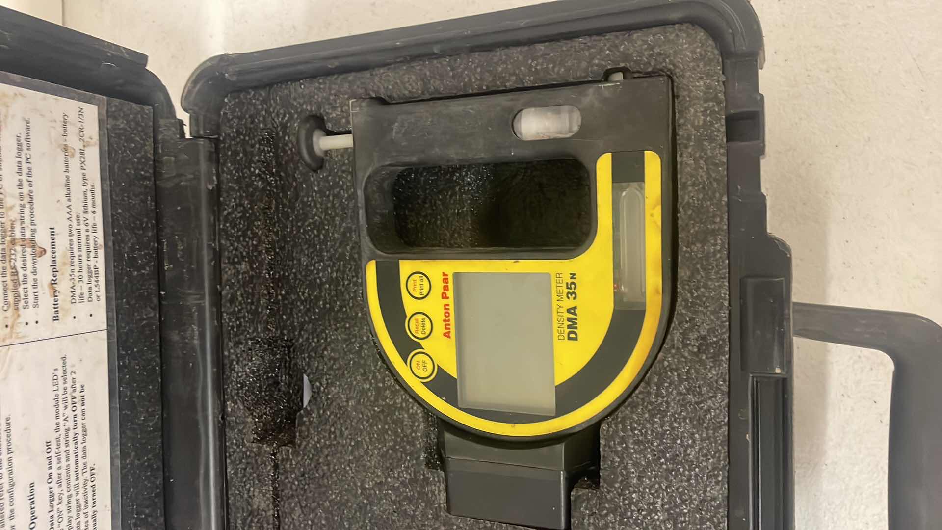 Photo 2 of ANTON PAAR DMA 35N DENSITY DIGITAL CONTROLLER METER TRANSMITTER TRANSDUCER