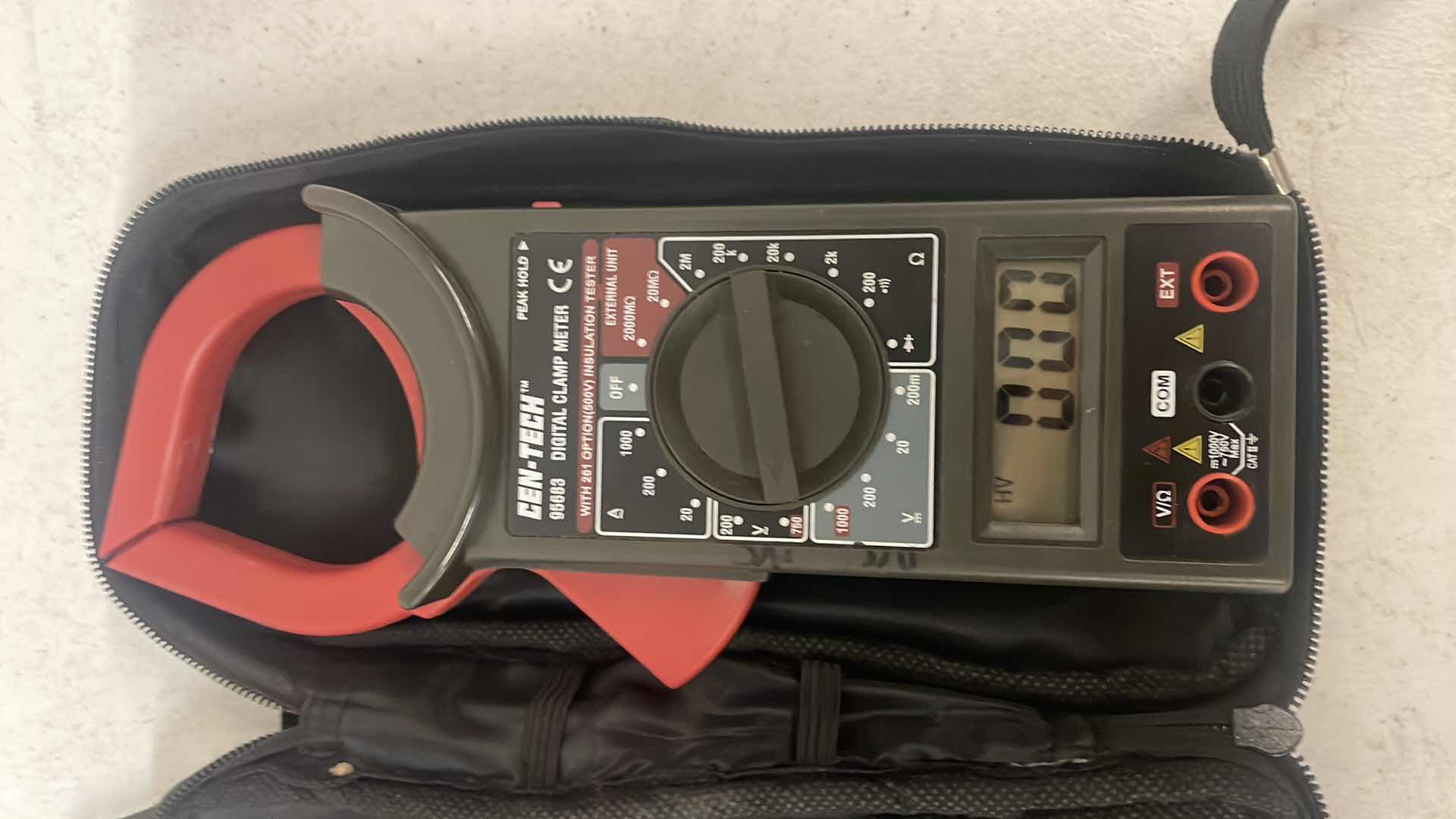 Photo 2 of CEN-TECH DIGITAL CLAMP METER 95683