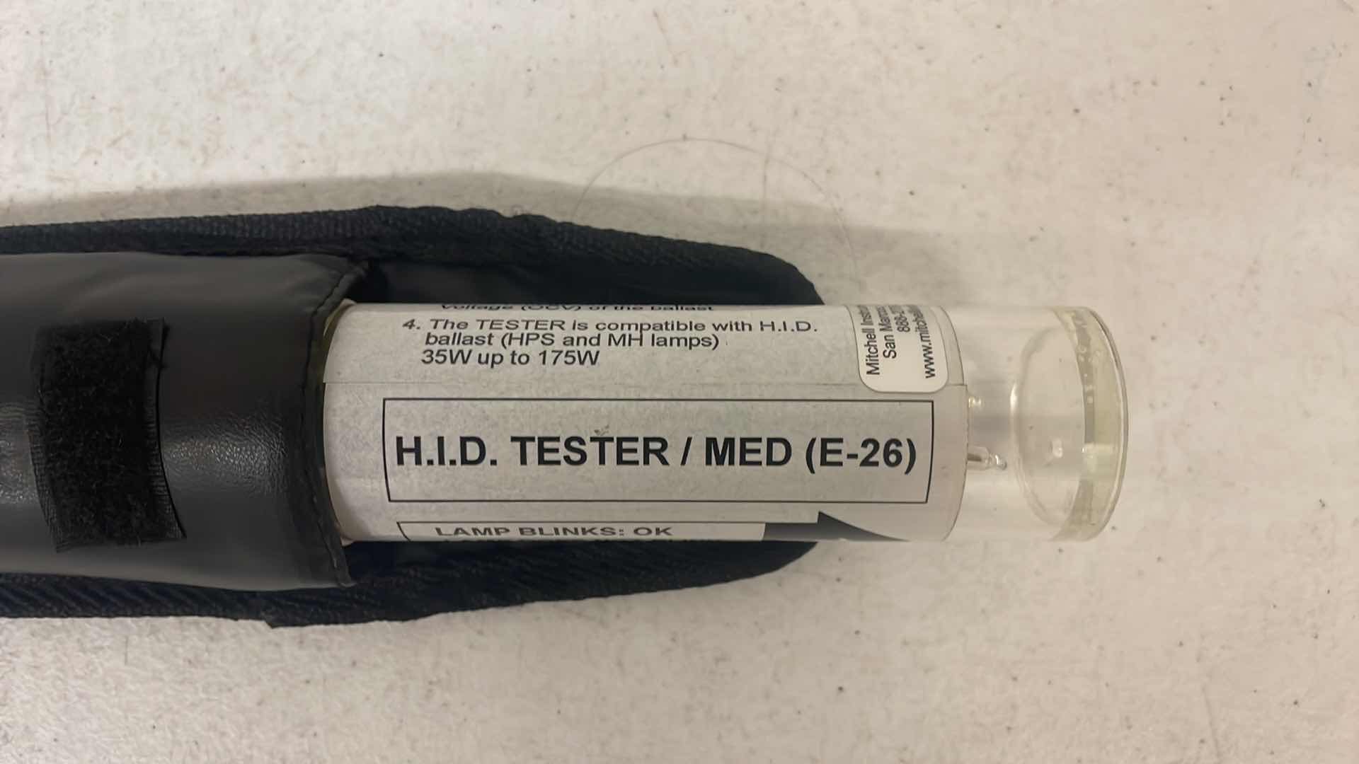 Photo 1 of GENERAL HID BALLAST TESTER (72326)
ST723/MED MEDIUM BASE HID BALLAST TESTER FOR 35 TO 150 WATT