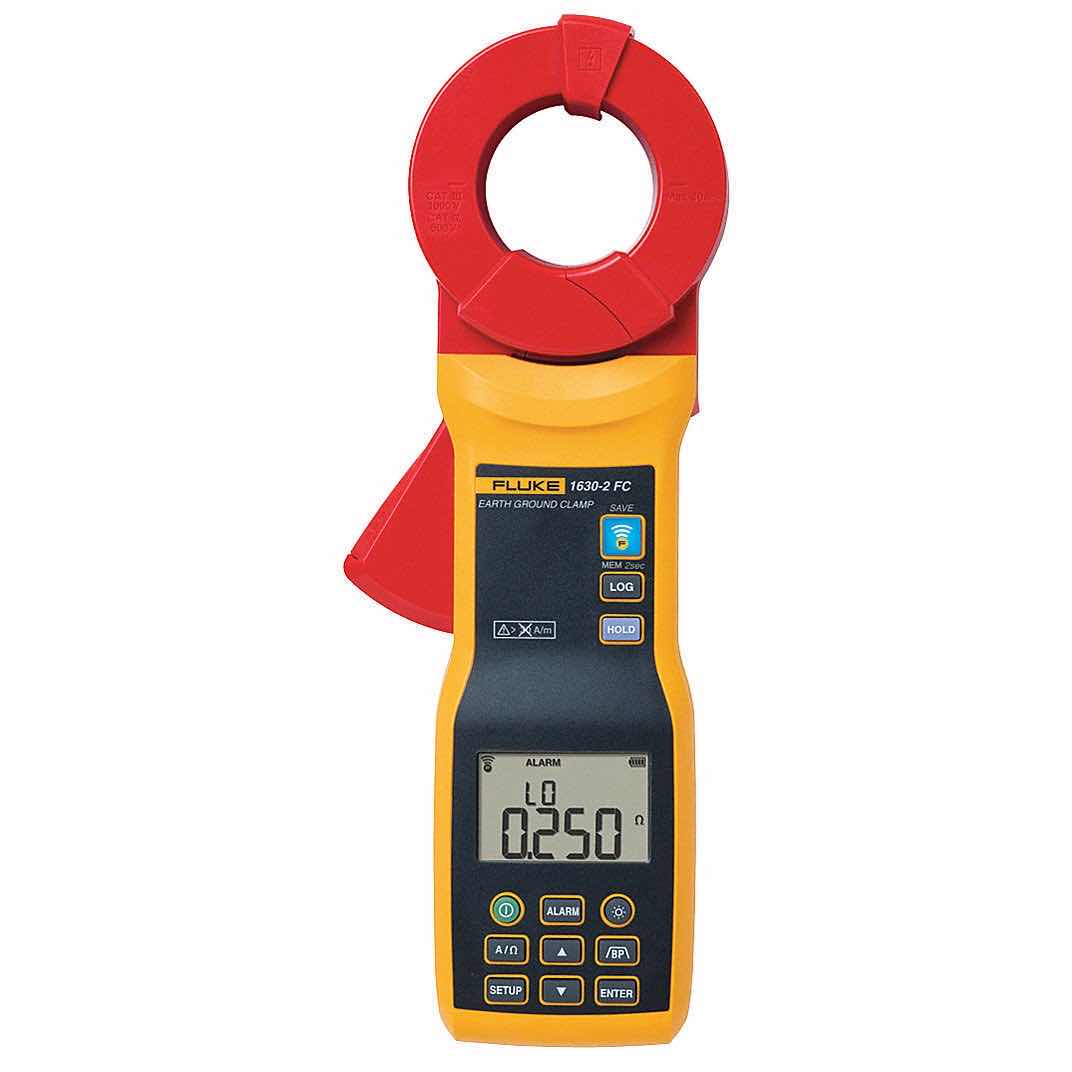 Photo 2 of FLUKE CLAMP ON EARTH RESISTANCE TESTER: CAT III 1000V/CAT IV 600V, 0.2 MA TO 40 A, 122°F MAX OP TEMP