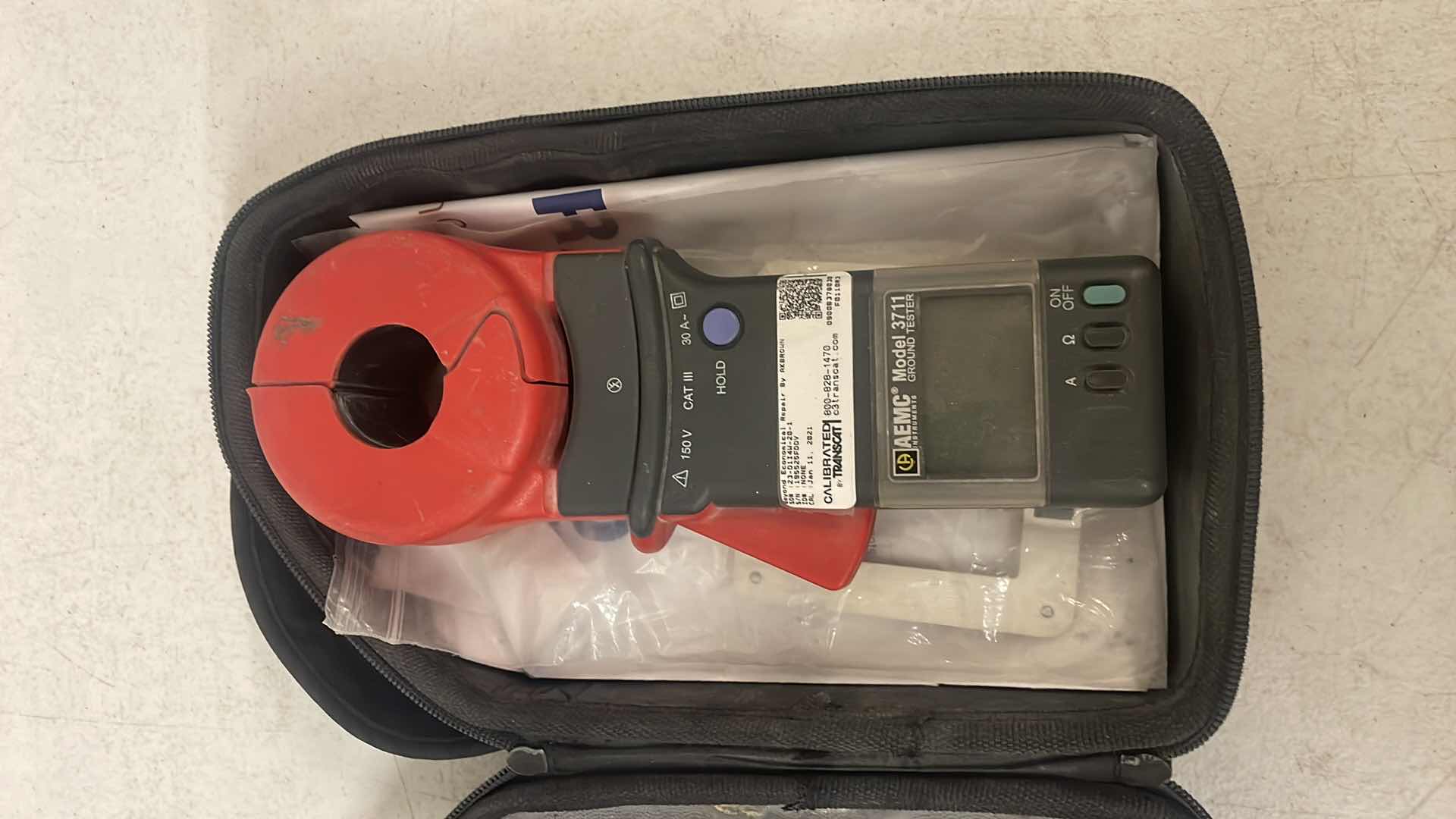 Photo 1 of AEMC GROUND TESTER MODEL 3711