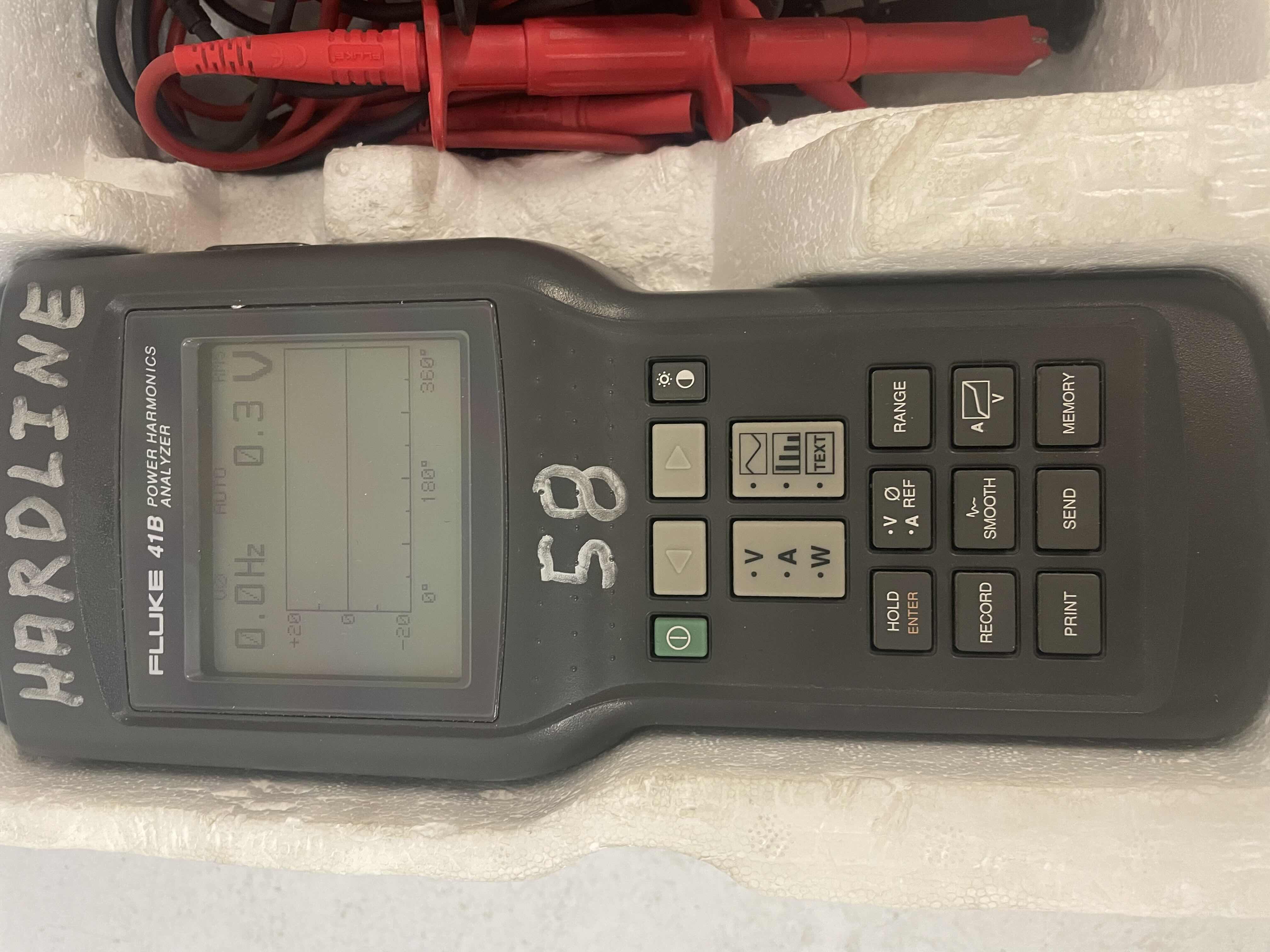 Photo 1 of FLUKE 41B POWER HARMONICS ANALYZER