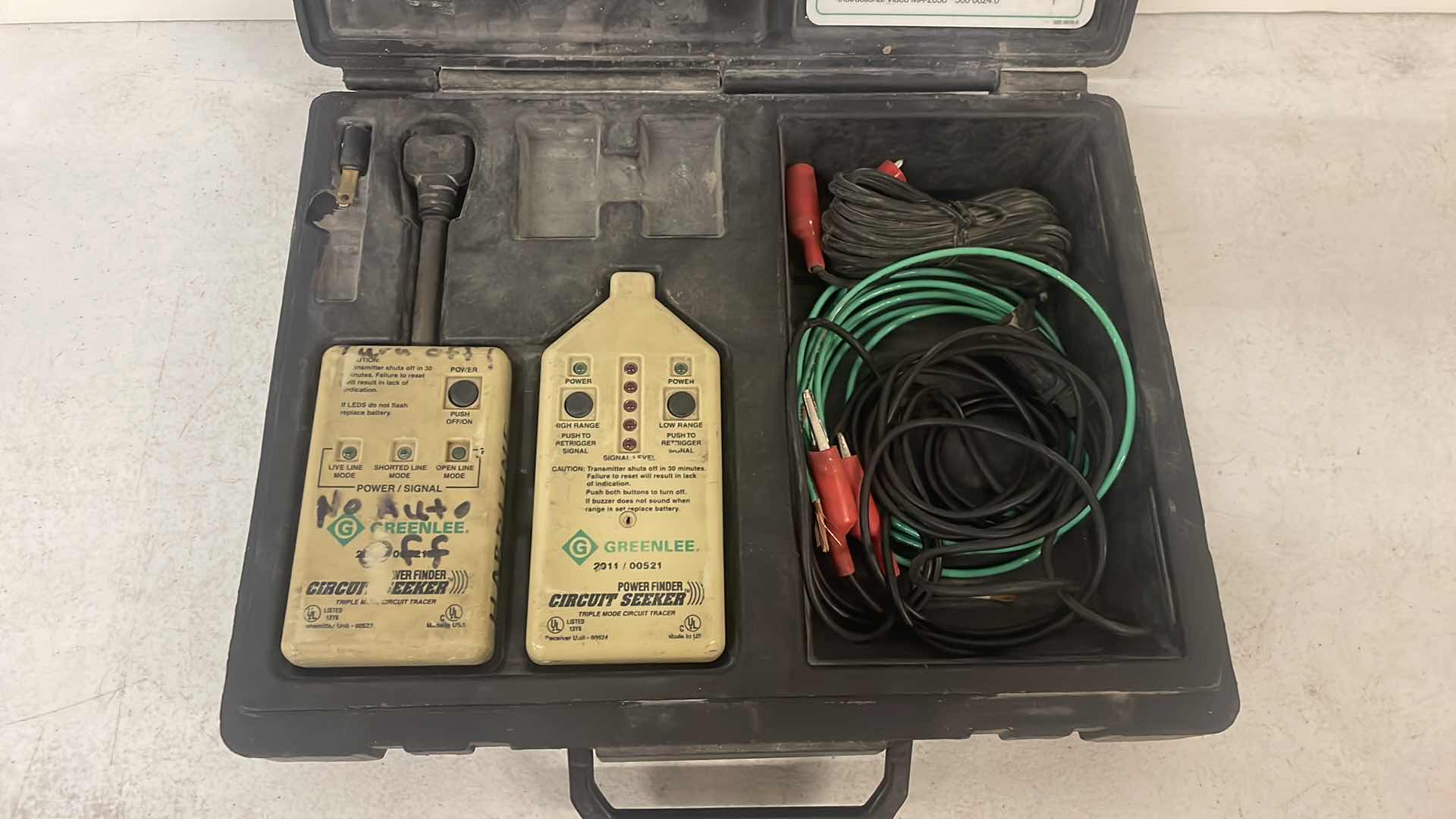 Photo 4 of GREENLEE 2011/00521 POWER FINDER CIRCUIT SEEKER