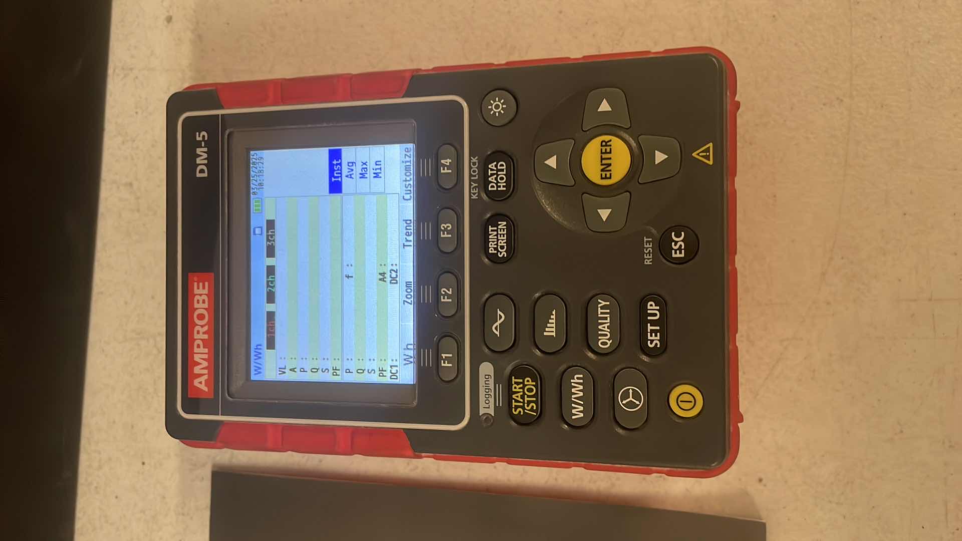 Photo 3 of AMPROBE DM-5 POWER QUALITY ANALYZER