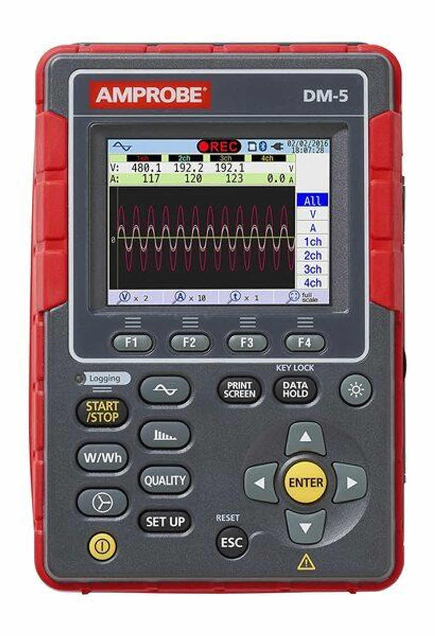 Photo 1 of AMPROBE DM-5 POWER QUALITY ANALYZER