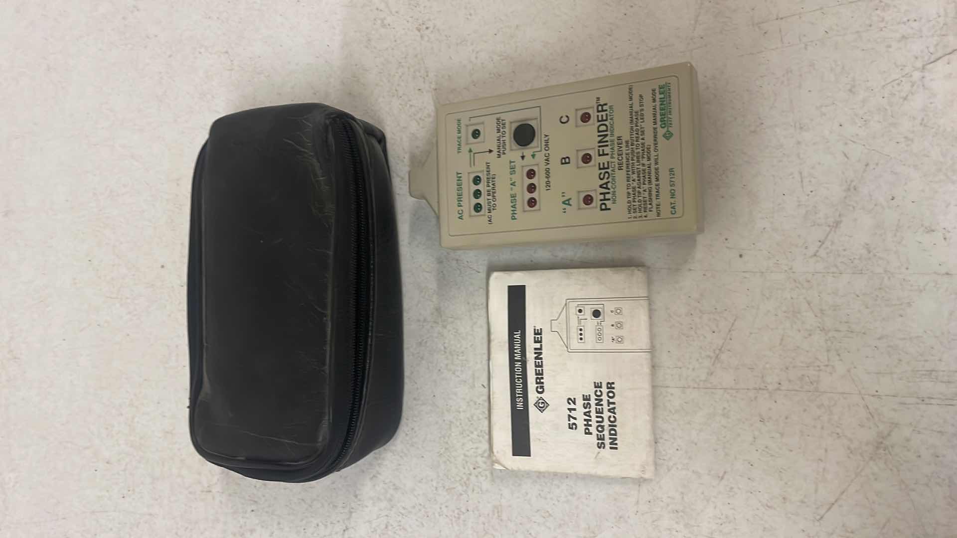 Photo 1 of GREENLEE 5712 PHASE SEQUENCE INDICATOR
