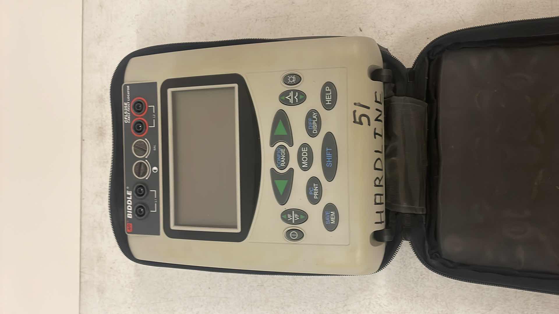 Photo 1 of MEGGER AVO BIDDLE CFL535E CABLE FAULT LOCATOR