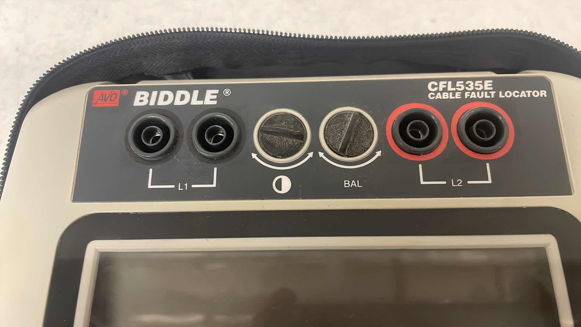 Photo 2 of MEGGER AVO BIDDLE CFL535E CABLE FAULT LOCATOR